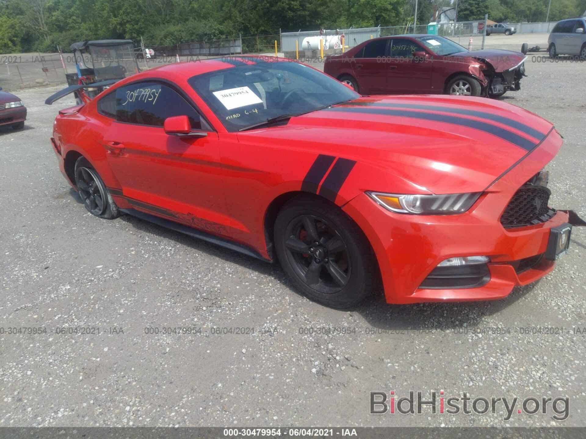 Photo 1FA6P8AM2G5240630 - FORD MUSTANG 2016
