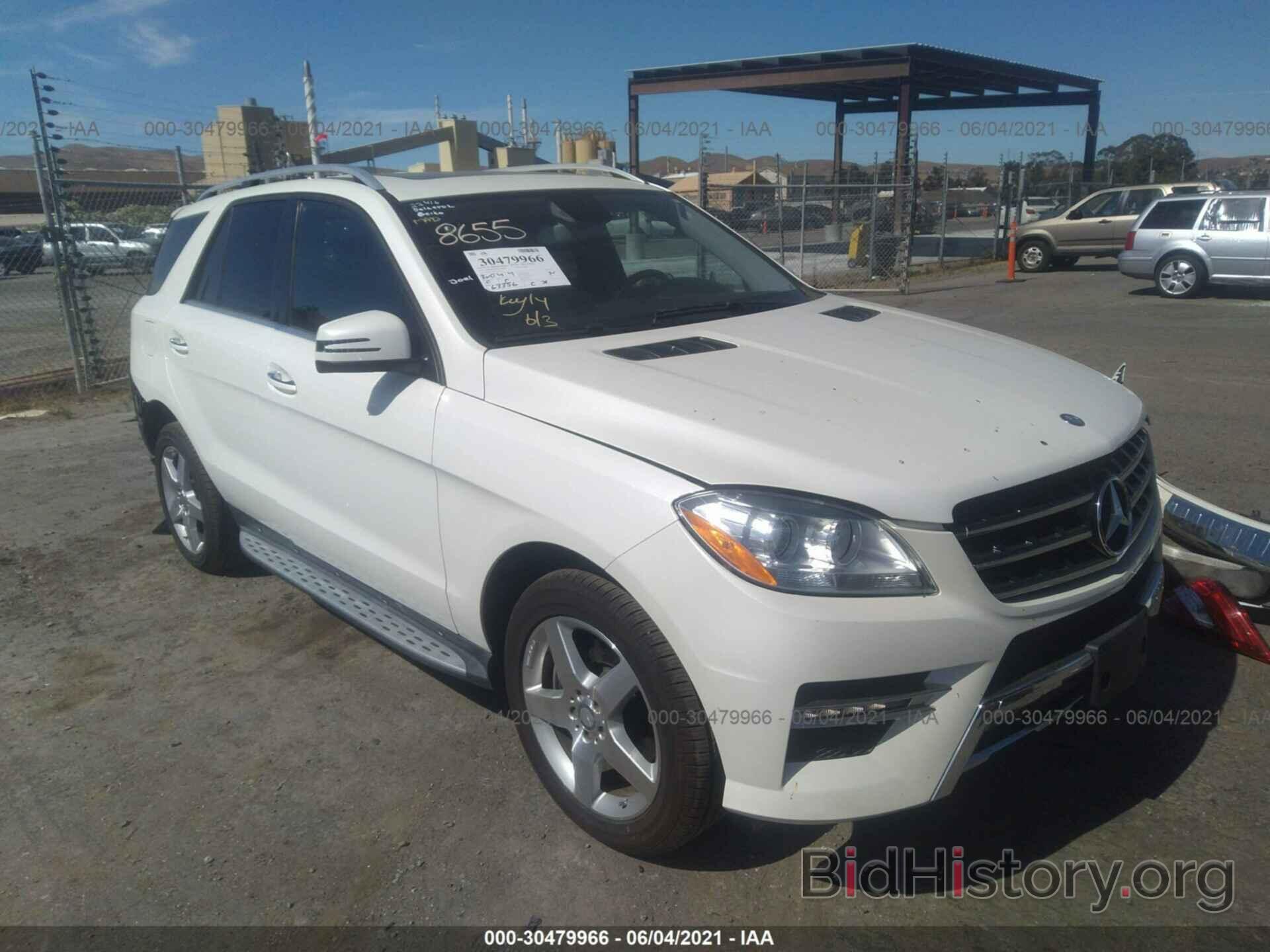 Photo 4JGDA5JB4EA270955 - MERCEDES-BENZ M-CLASS 2014