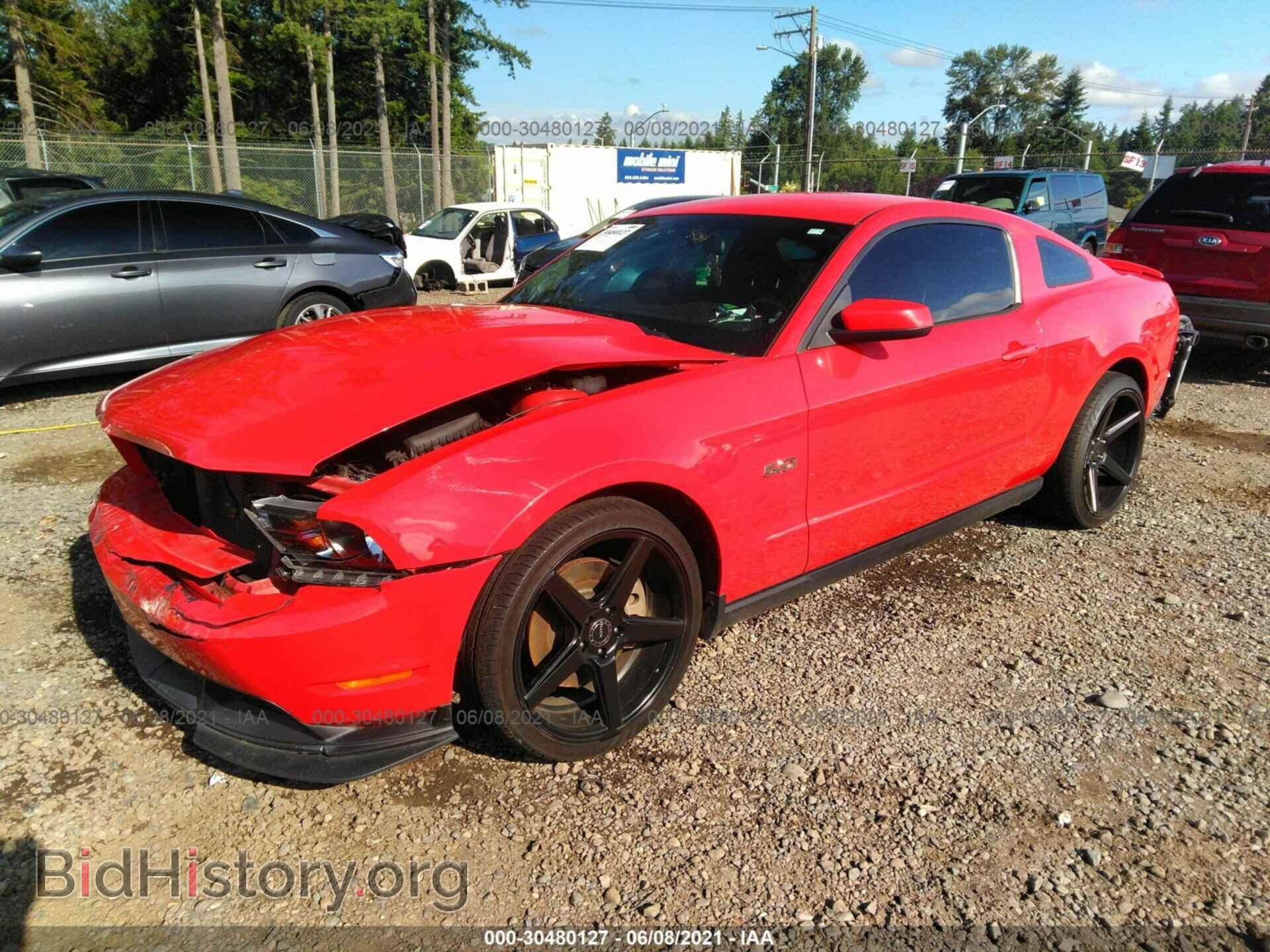 2011 FORD MUSTANG - VIN: 1ZVBP8CF1B5152553 - Фото 2