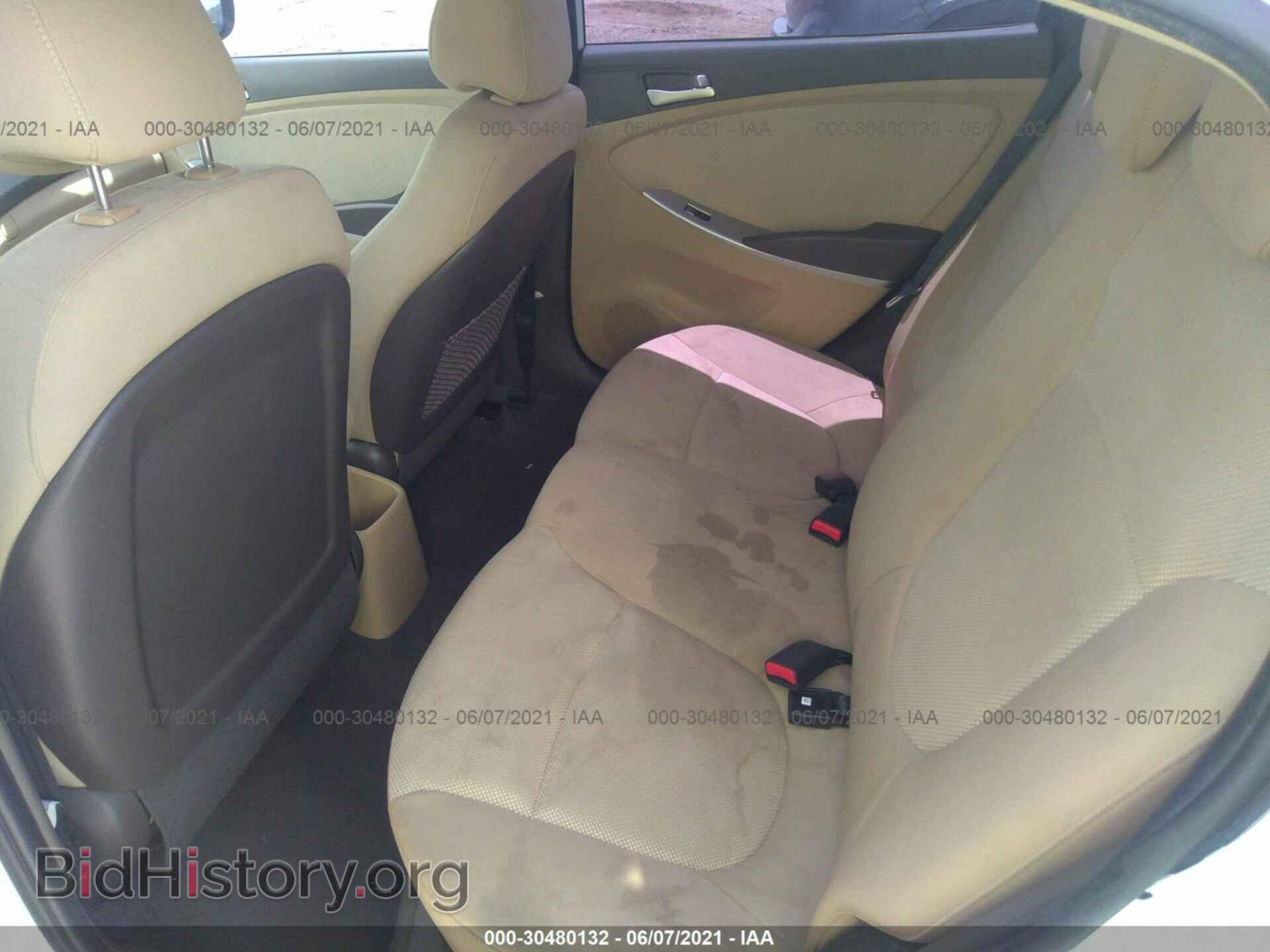 2013 HYUNDAI ACCENT - VIN: KMHCT4AE4DU558854 - Фото 8