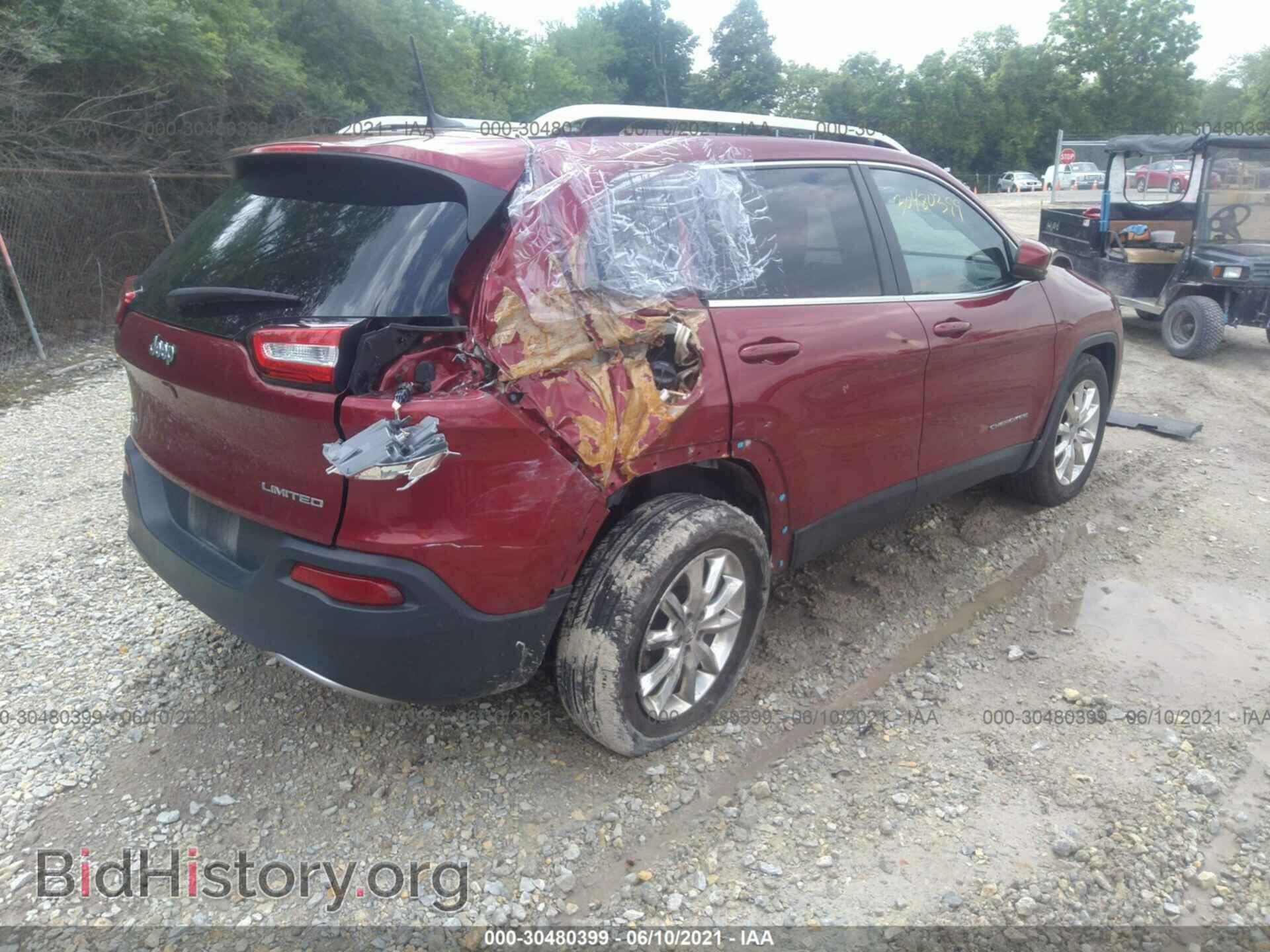 2016 JEEP CHEROKEE - VIN: 1C4PJMDB2GW314013 - Фото 4