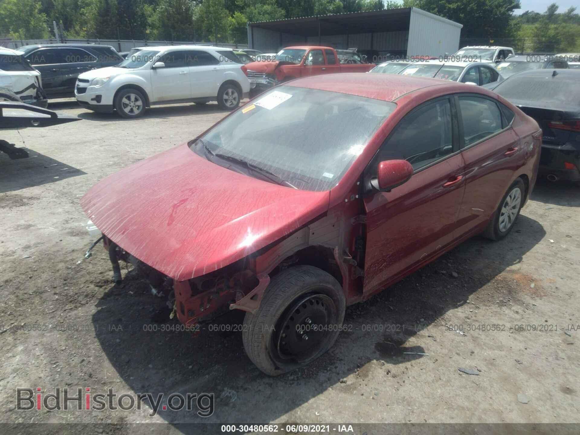 2020 HYUNDAI ACCENT - VIN: 3KPC24A66LE113609 - Фото 2