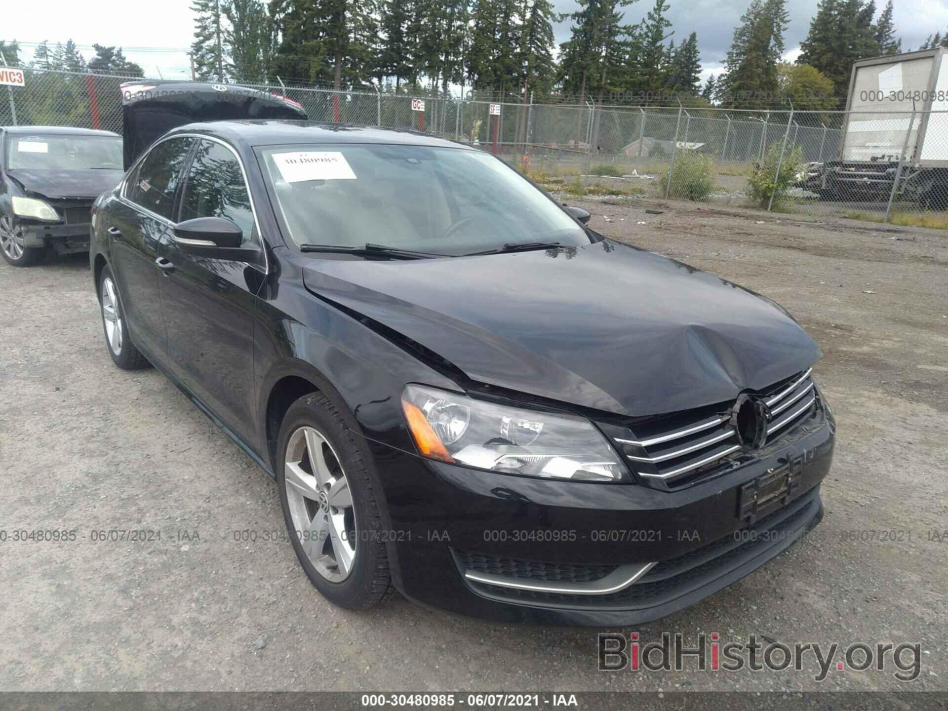 Photo 1VWBS7A39EC037426 - VOLKSWAGEN PASSAT 2014