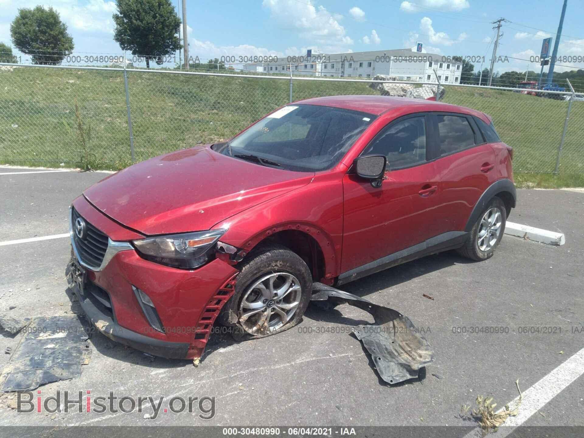 2017 MAZDA CX-3 - VIN: JM1DKDB78H0162757 - Фото 2
