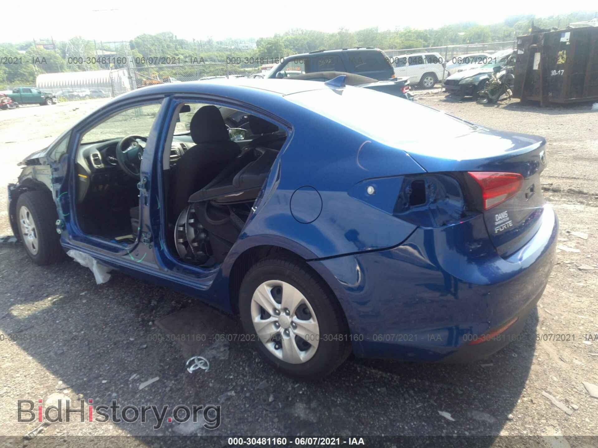 2017 KIA FORTE - VIN: 3KPFK4A73HE127237 - Фото 3