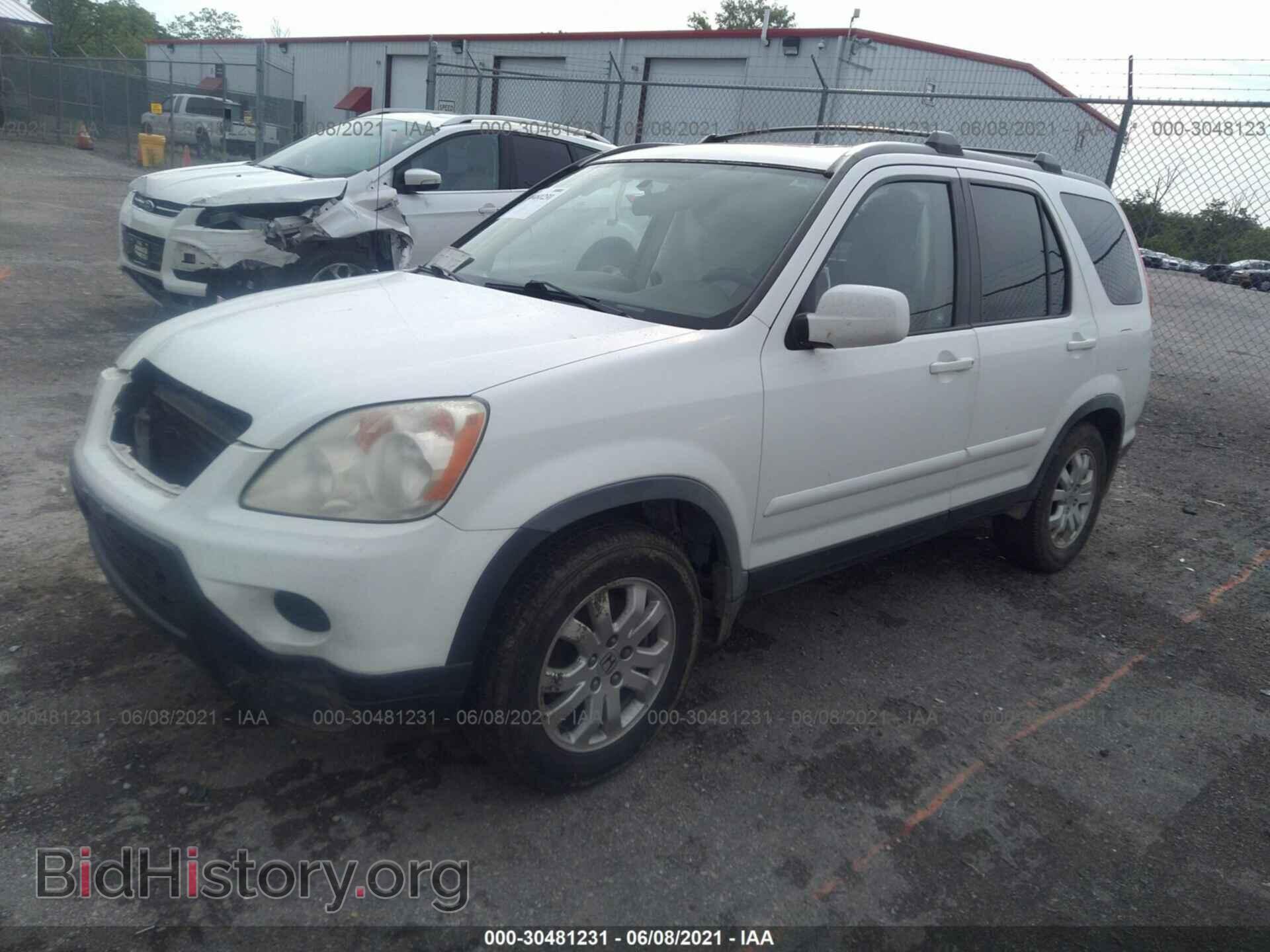 2006 HONDA CR-V - VIN: JHLRD78906C028298 - Фото 2