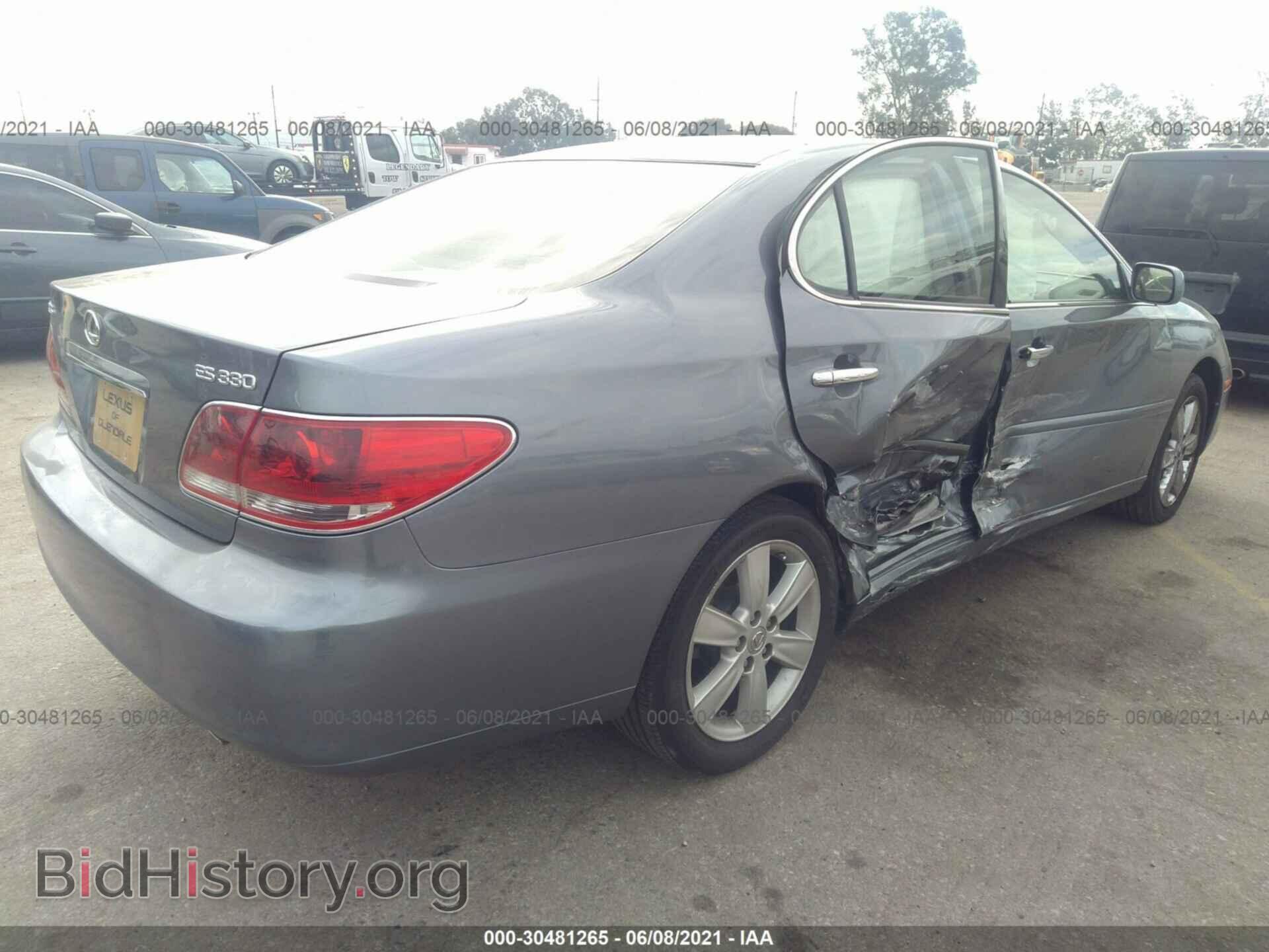 2006 LEXUS ES 330 - VIN: JTHBA30G465174197 - Фото 4
