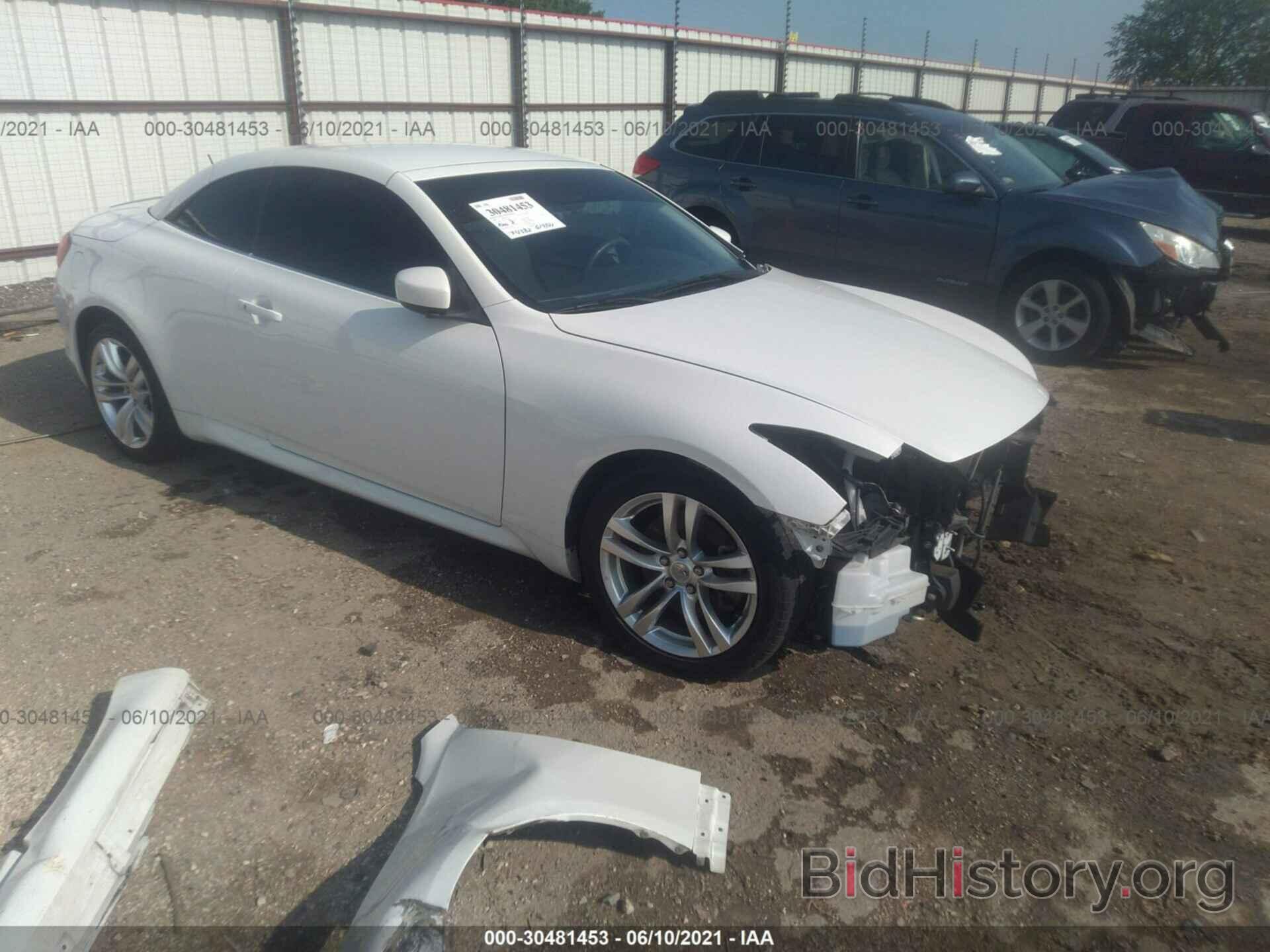 Photo JNKCV66E79M724809 - INFINITI G37 CONVERTIBLE 2009