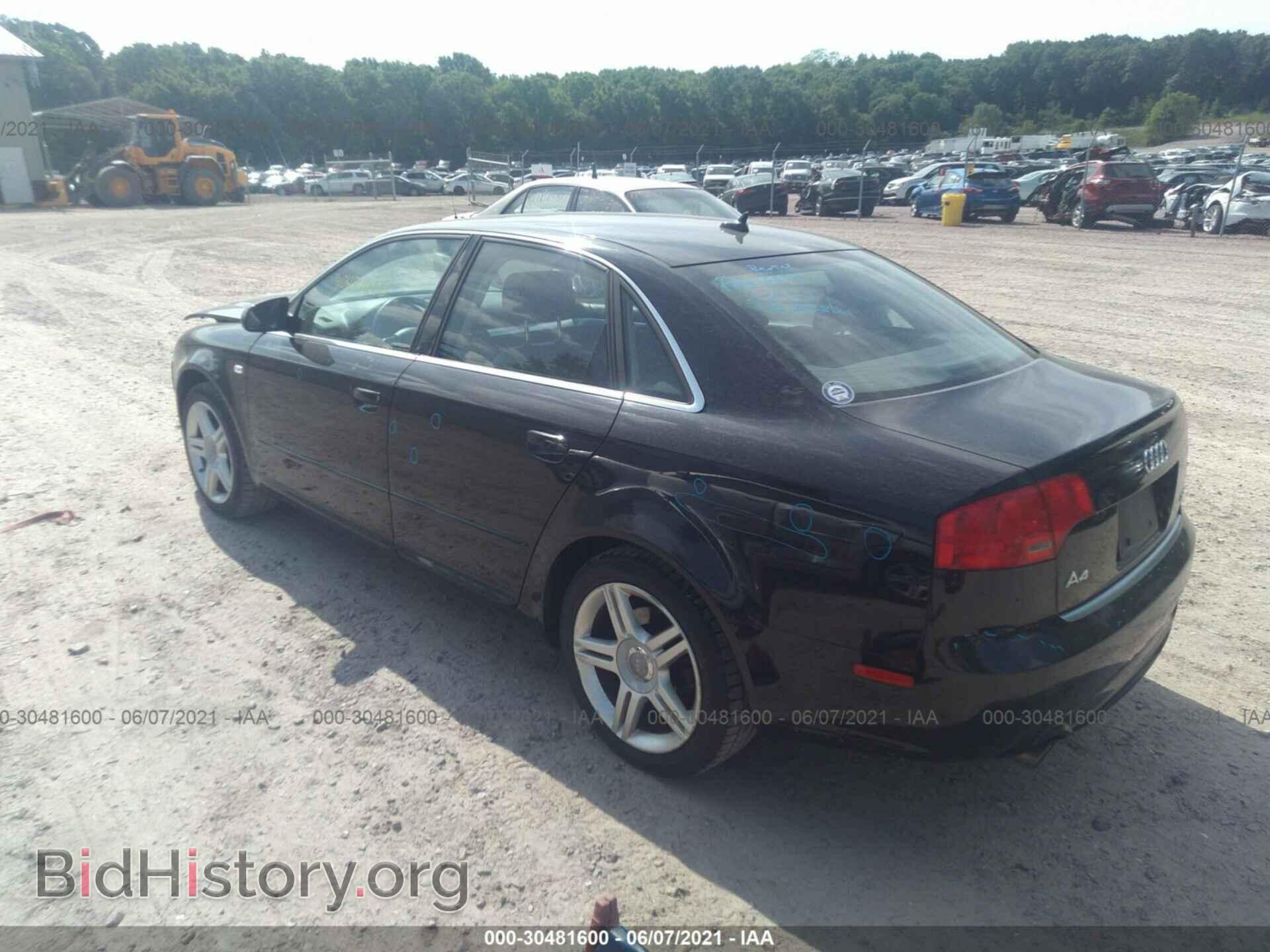 2008 AUDI A4 - VIN: WAUAF78E48A087299 - Фото 3