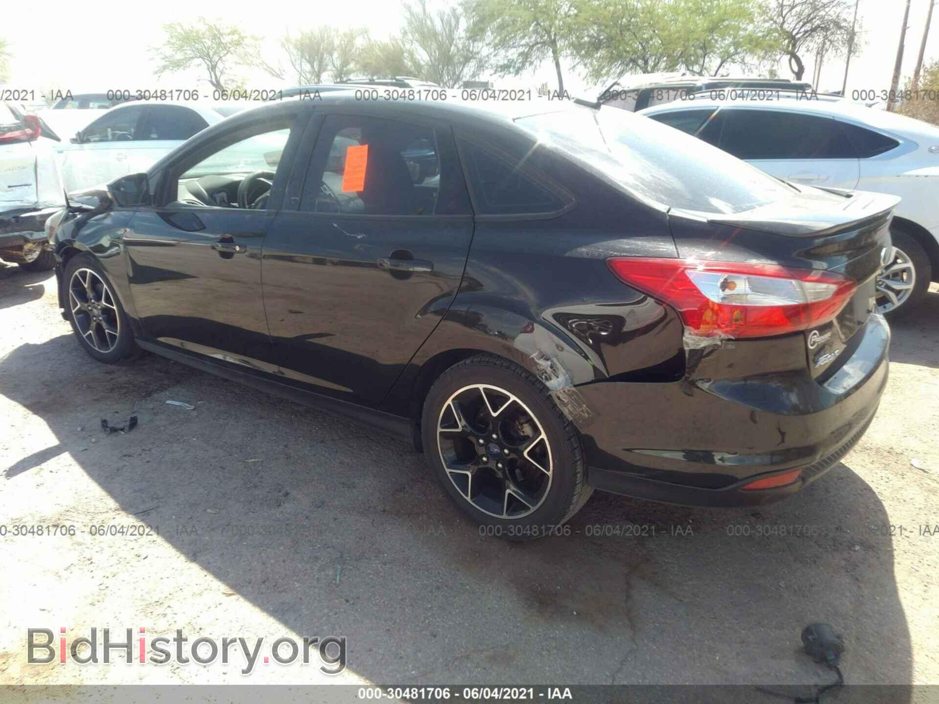 2014 FORD FOCUS - VIN: 1FADP3F27EL281927 - Фото 3