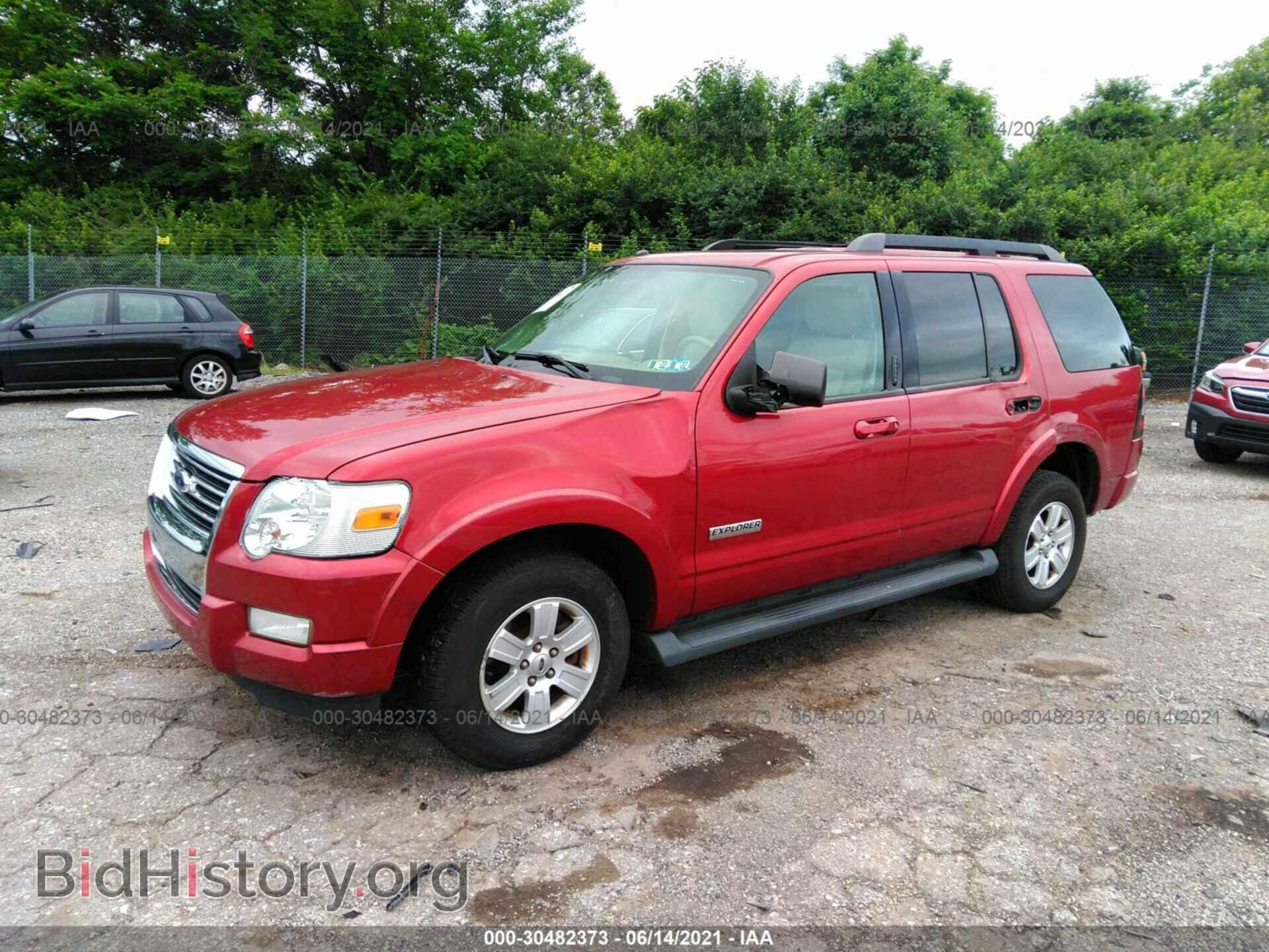 2008 FORD EXPLORER - VIN: 1FMEU73E28UB10204 - Фото 2