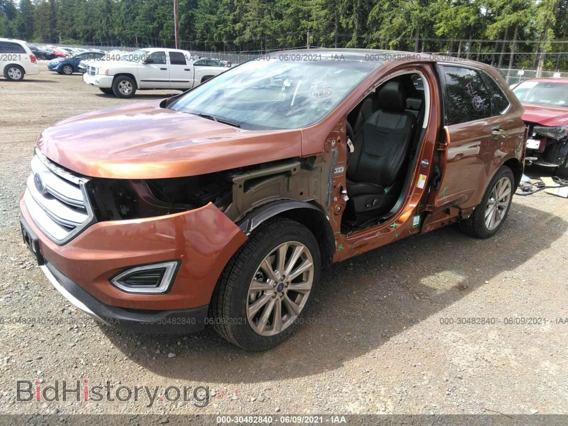 2017 FORD EDGE - VIN: 2FMPK4K98HBC37157 - Фото 2