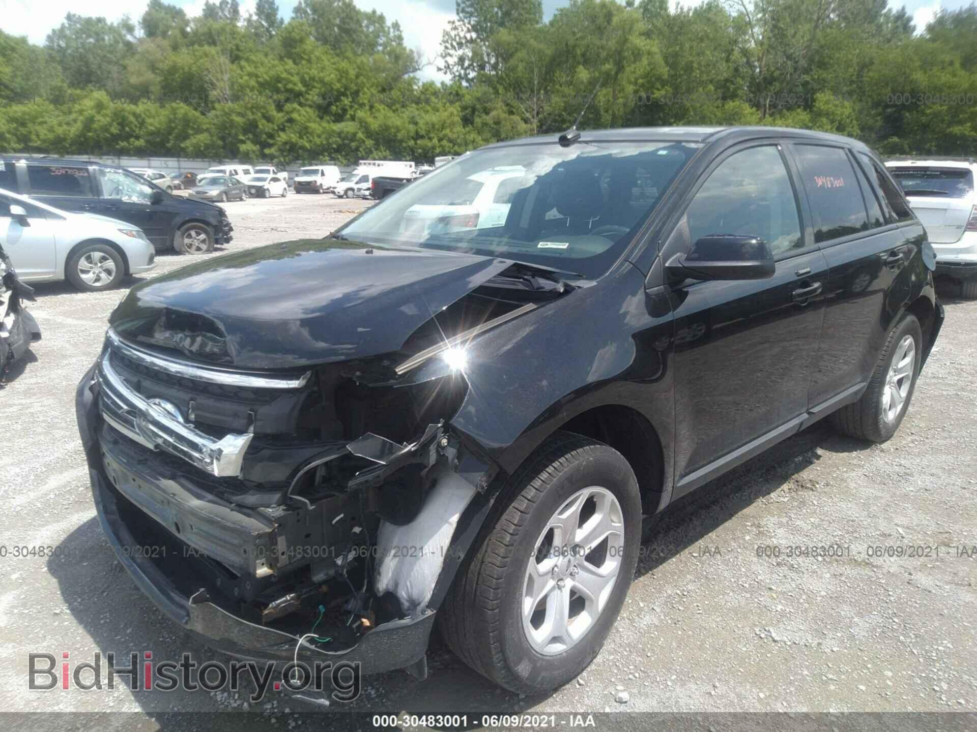 2014 FORD EDGE - VIN: 2FMDK3JC8EBB37436 - Фото 2
