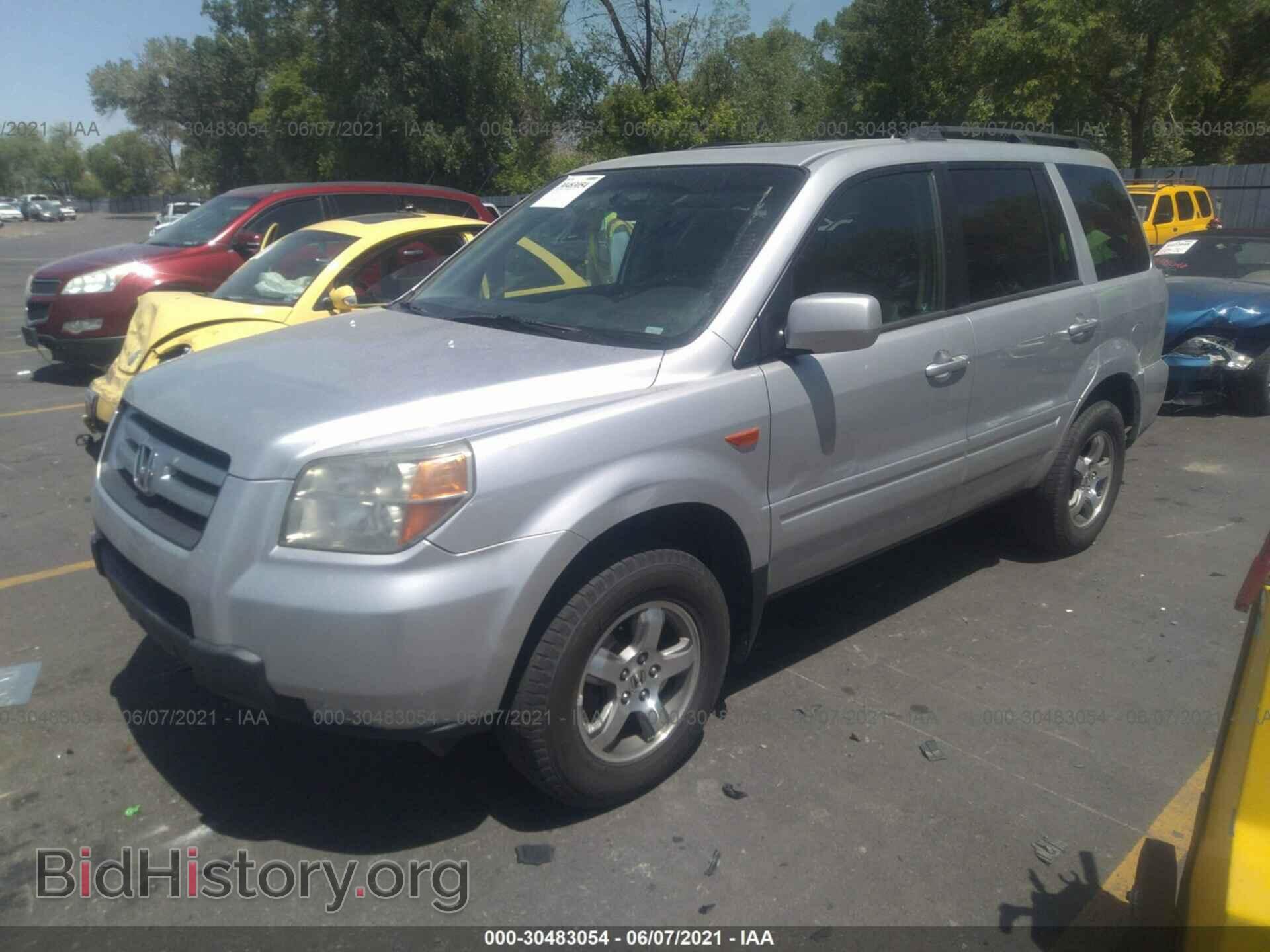 2006 HONDA PILOT - VIN: 2HKYF18636H519748 - Фото 2