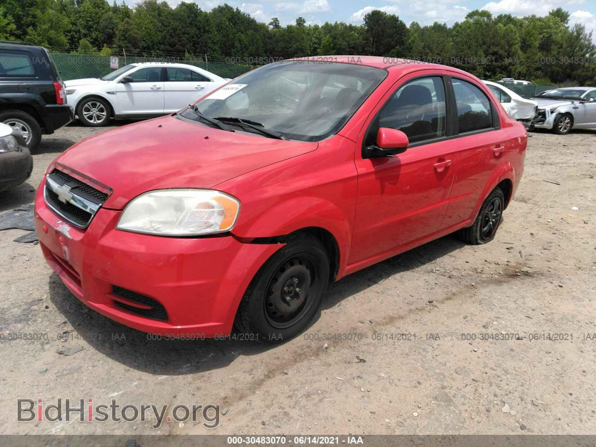 2010 CHEVROLET AVEO - VIN: KL1TD5DE6AB085573 - Фото 2