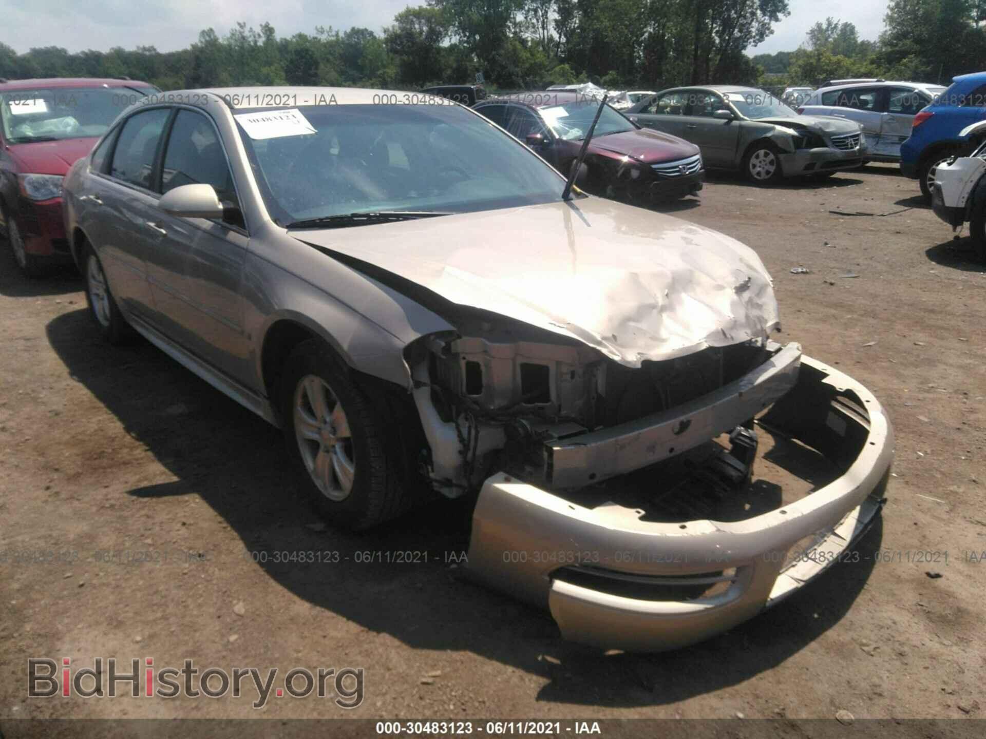 Фотография 2G1WF5E35C1298541 - CHEVROLET IMPALA 2012