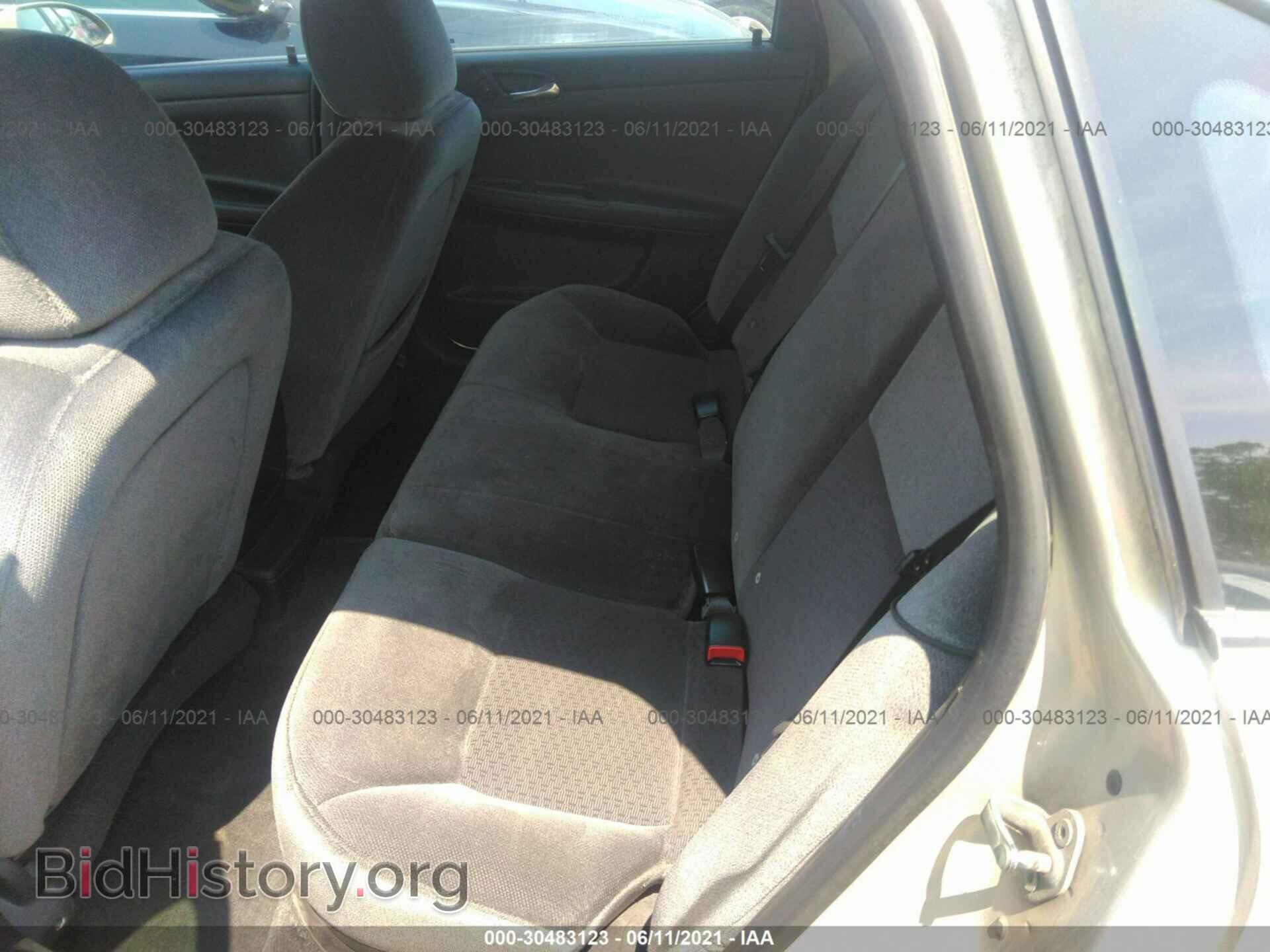 2012 CHEVROLET IMPALA - VIN: 2G1WF5E35C1298541 - Фото 8