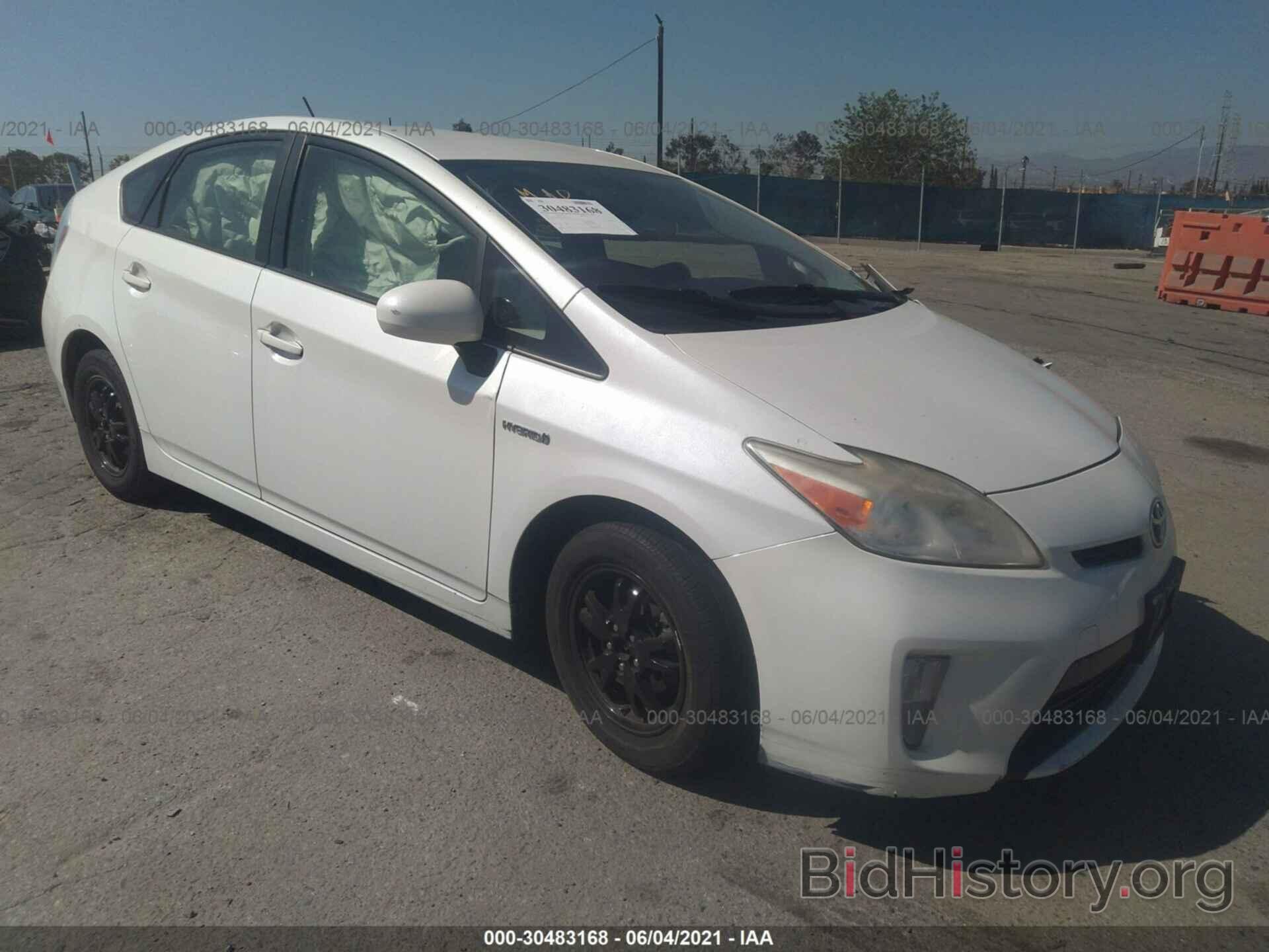 Photo JTDKN3DU1D5647055 - TOYOTA PRIUS 2013