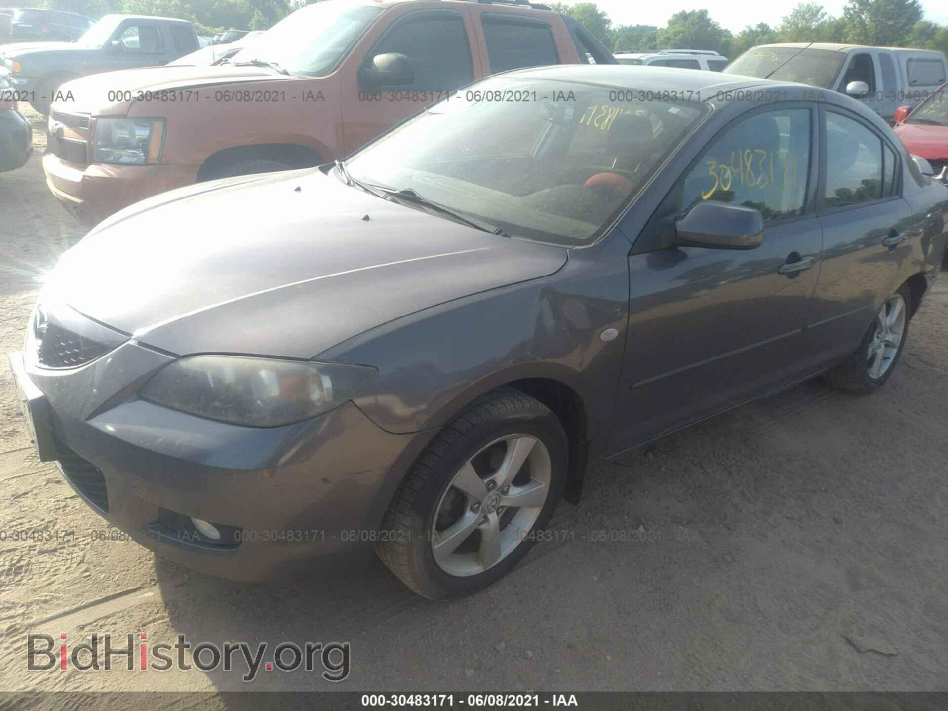 2008 MAZDA MAZDA3 - VIN: JM1BK32F081186196 - Фото 2
