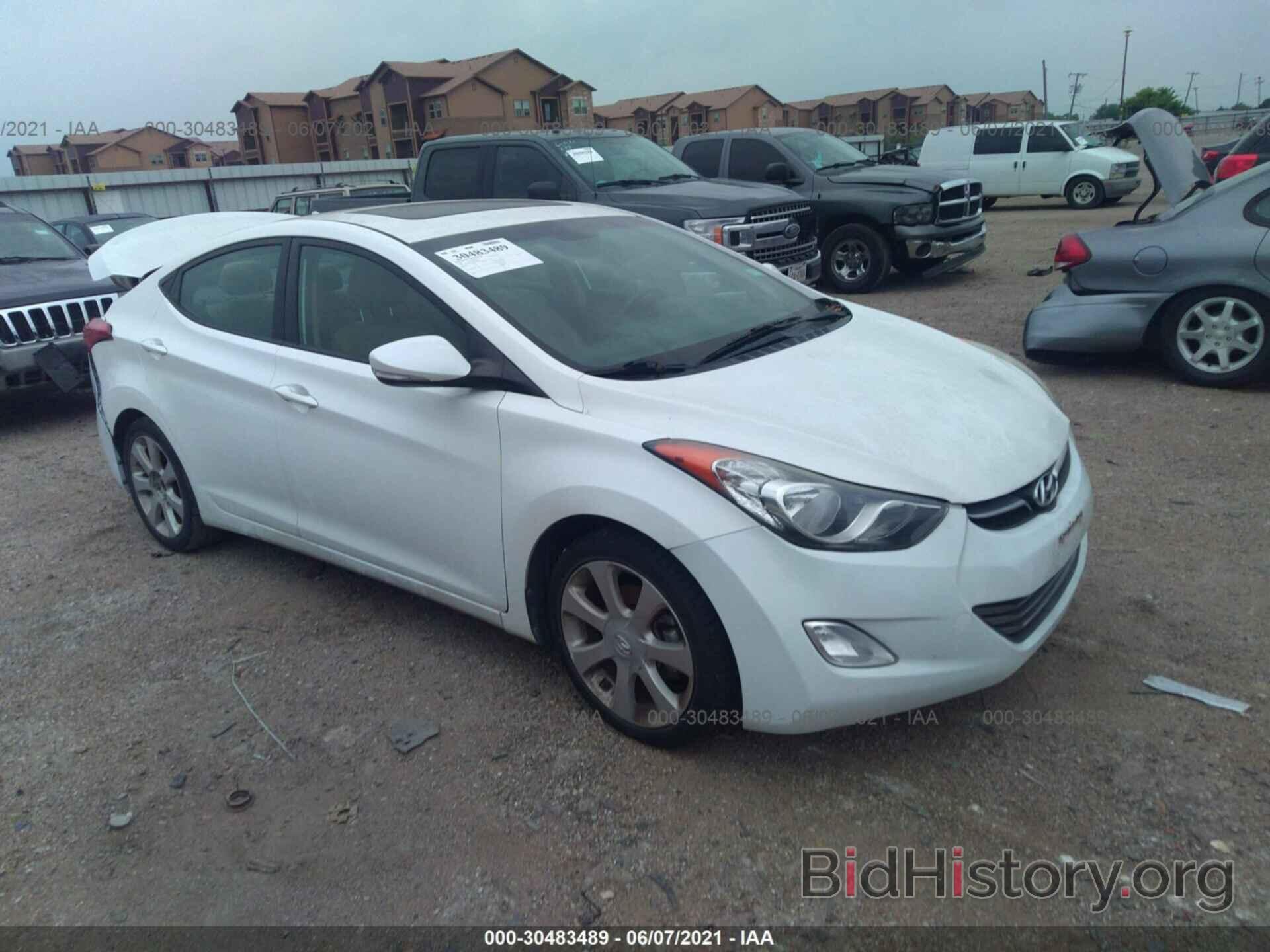 Photo 5NPDH4AE0DH284296 - HYUNDAI ELANTRA 2013