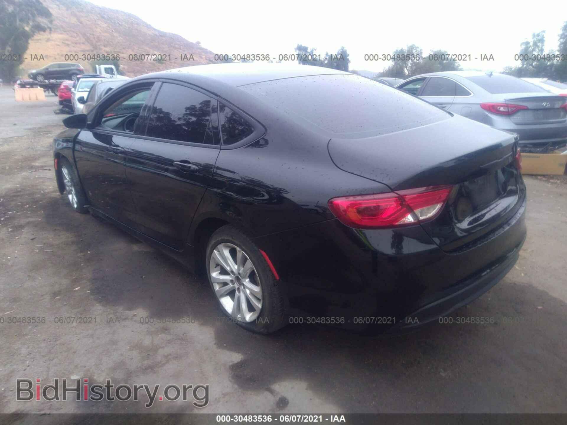 2016 CHRYSLER 200 - VIN: 1C3CCCAB6GN109795 - Фото 3