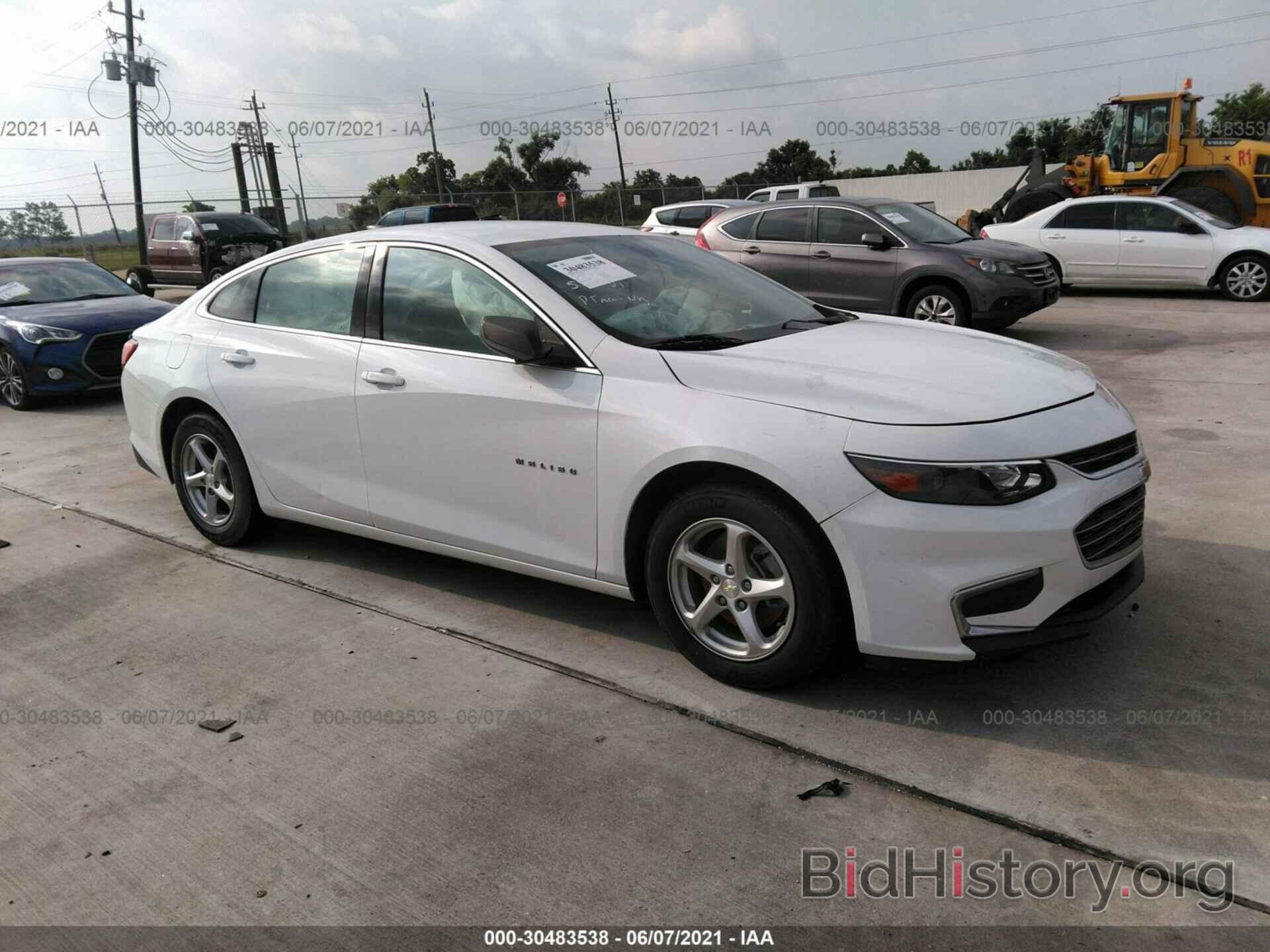 Photo 1G1ZB5ST5GF350407 - CHEVROLET MALIBU 2016