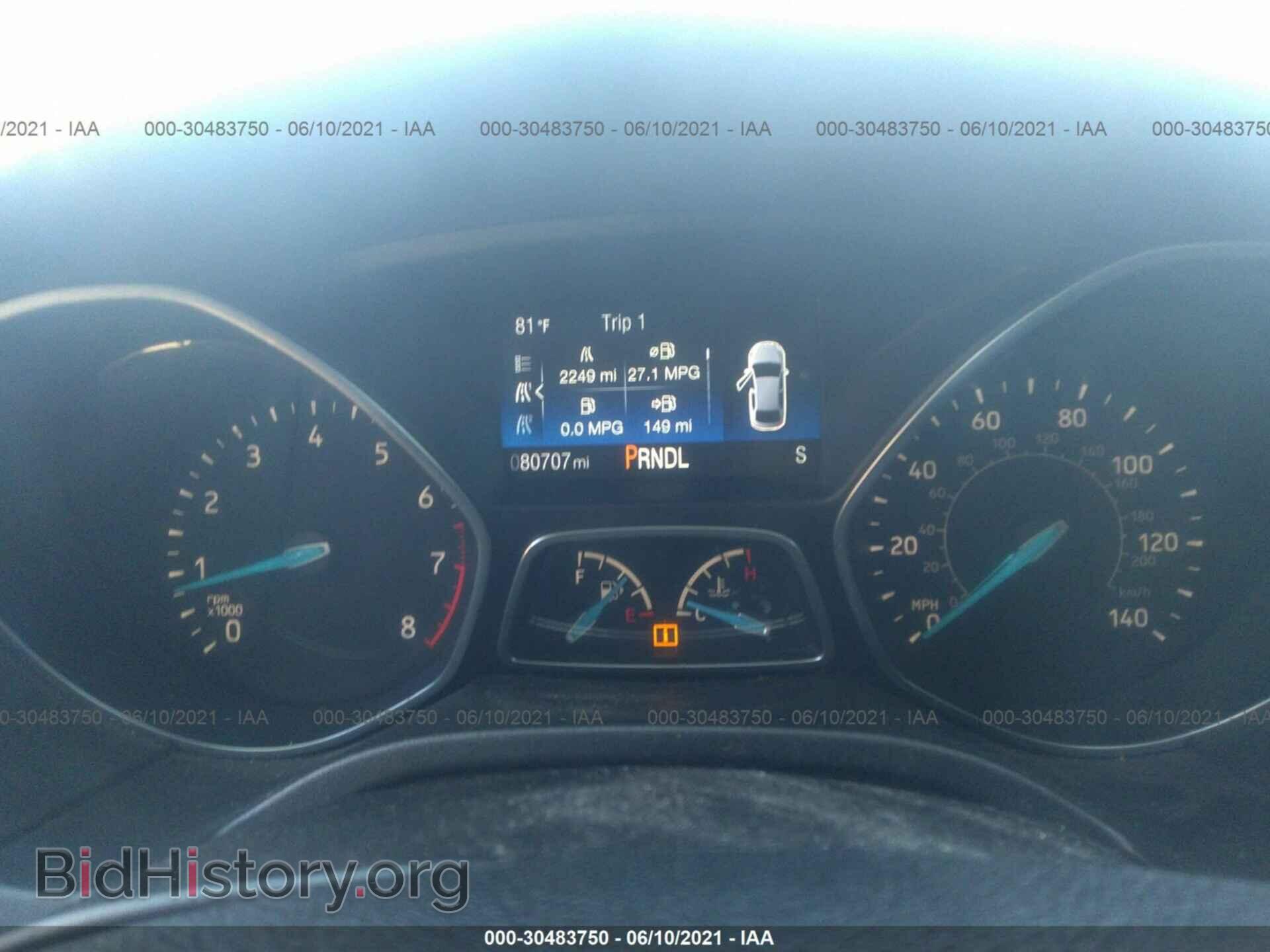 2017 FORD FOCUS - VIN: 1FADP3F20HL304274 - Фото 7