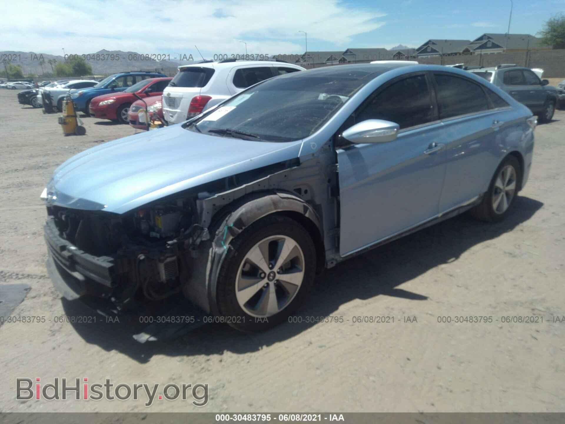 2012 HYUNDAI SONATA - VIN: KMHEC4A43CA031047 - Photo 2