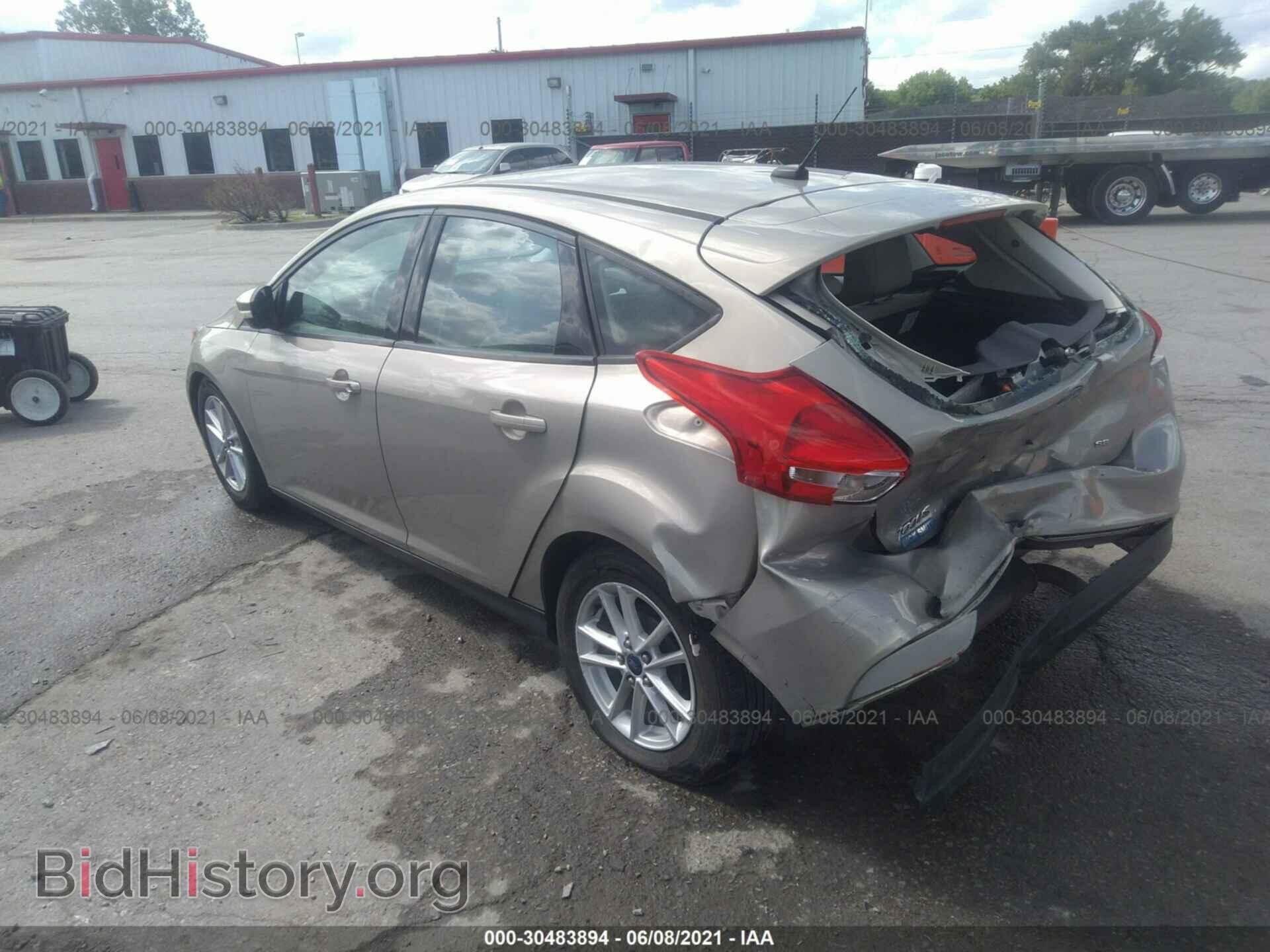 2015 FORD FOCUS - VIN: 1FADP3K21FL358041 - Фото 3