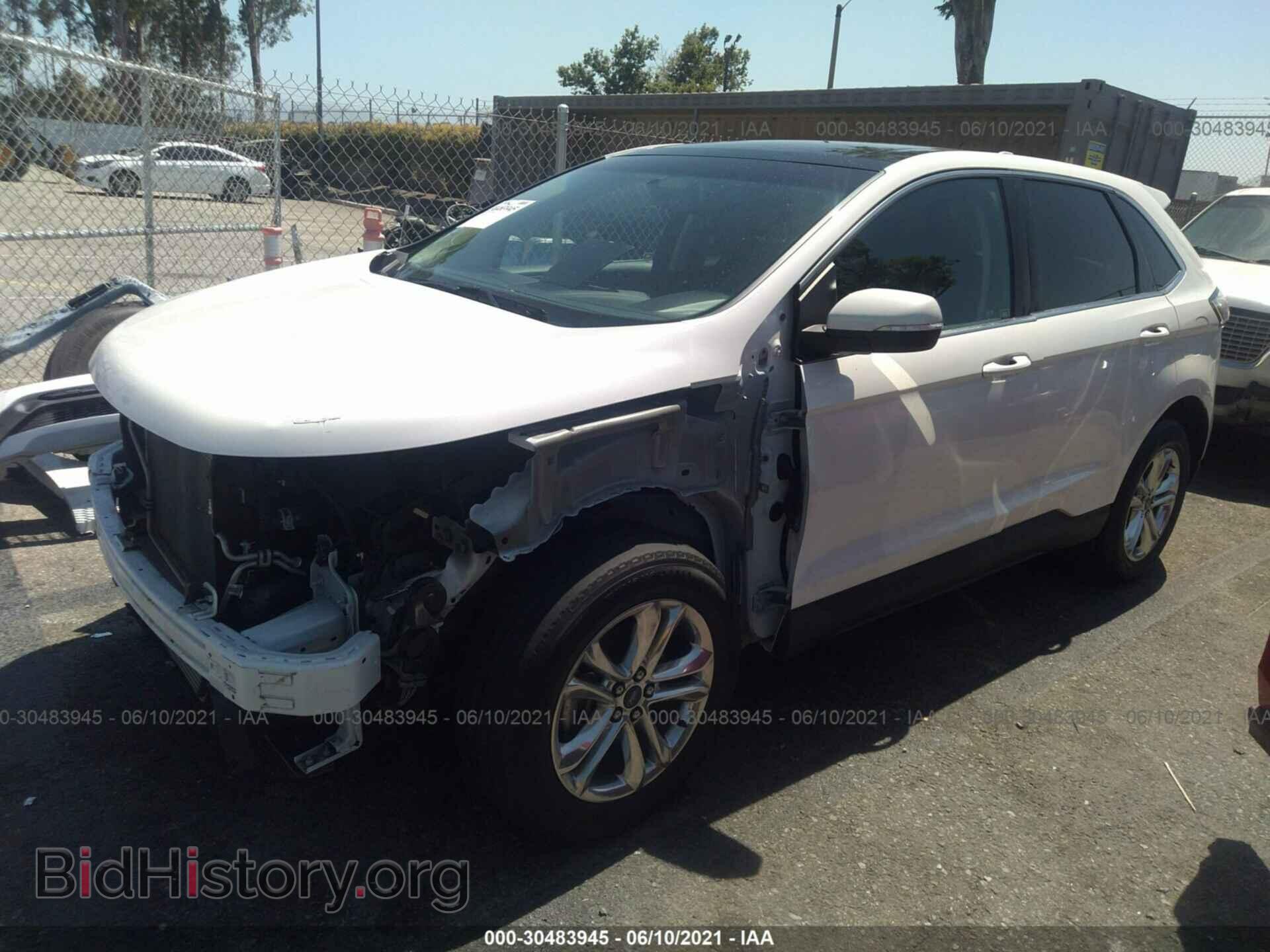 2015 FORD EDGE - VIN: 2FMTK3J93FBC40023 - Photo 2