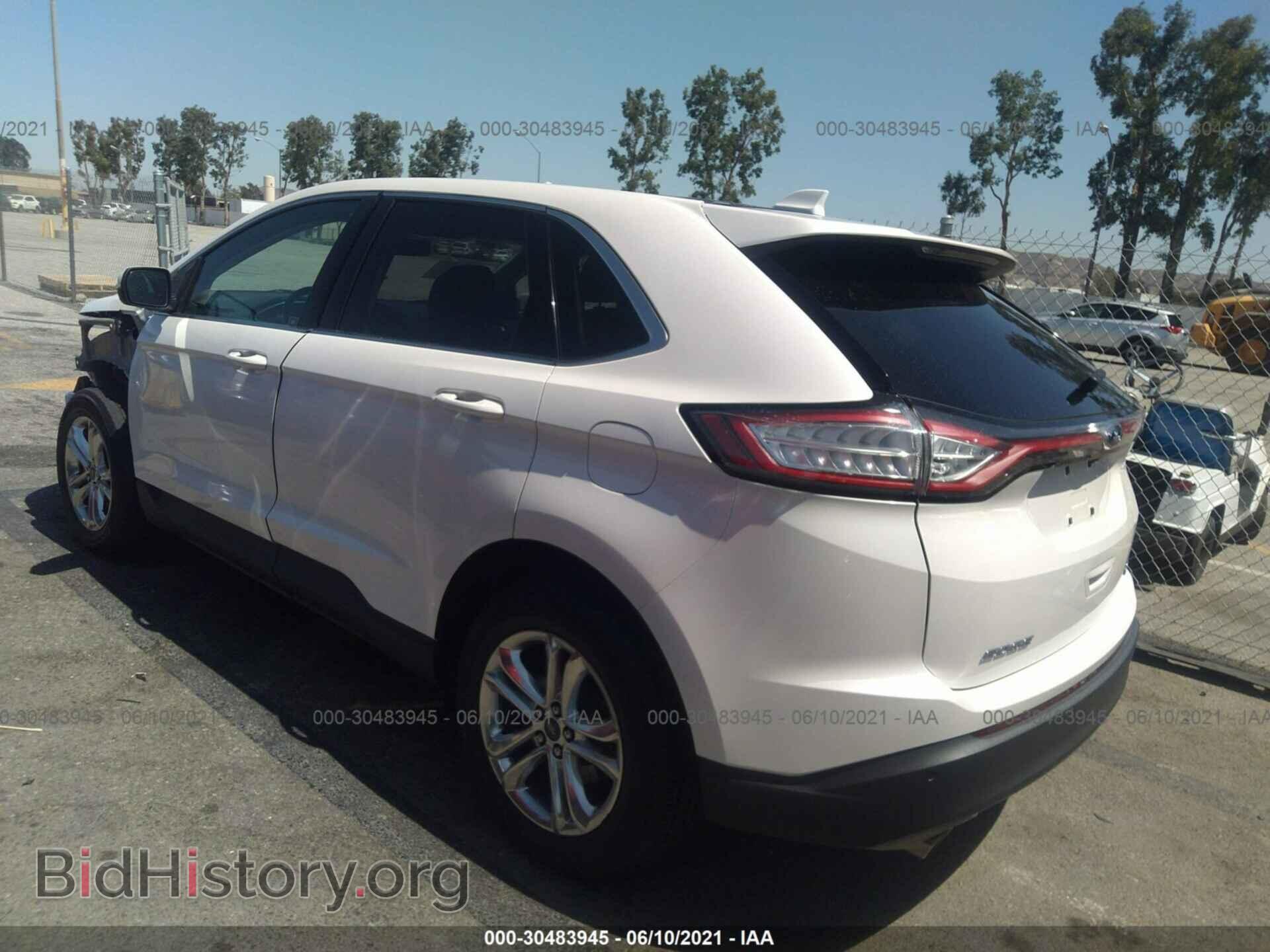 2015 FORD EDGE - VIN: 2FMTK3J93FBC40023 - Photo 3
