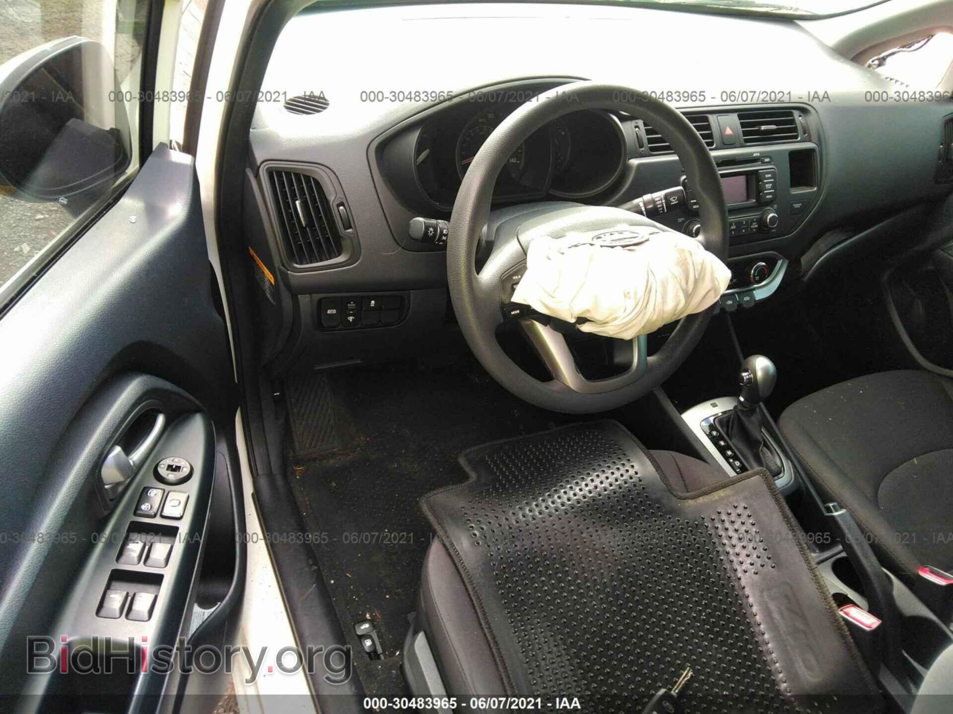 2015 KIA RIO - VIN: KNADM4A37F6433811 - Фото 5