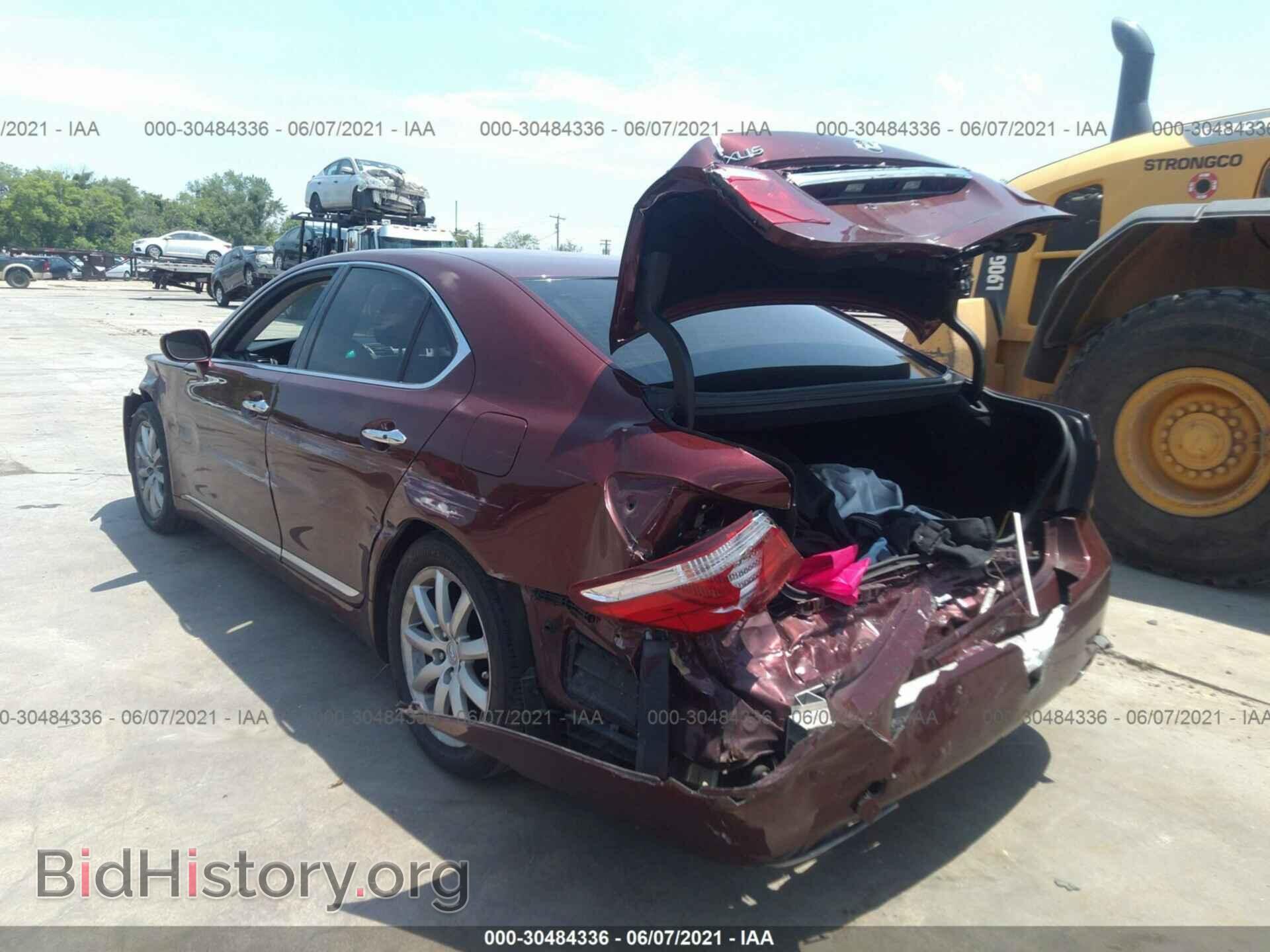 2008 LEXUS LS 460 - VIN: JTHBL46F385073377 - Фото 3