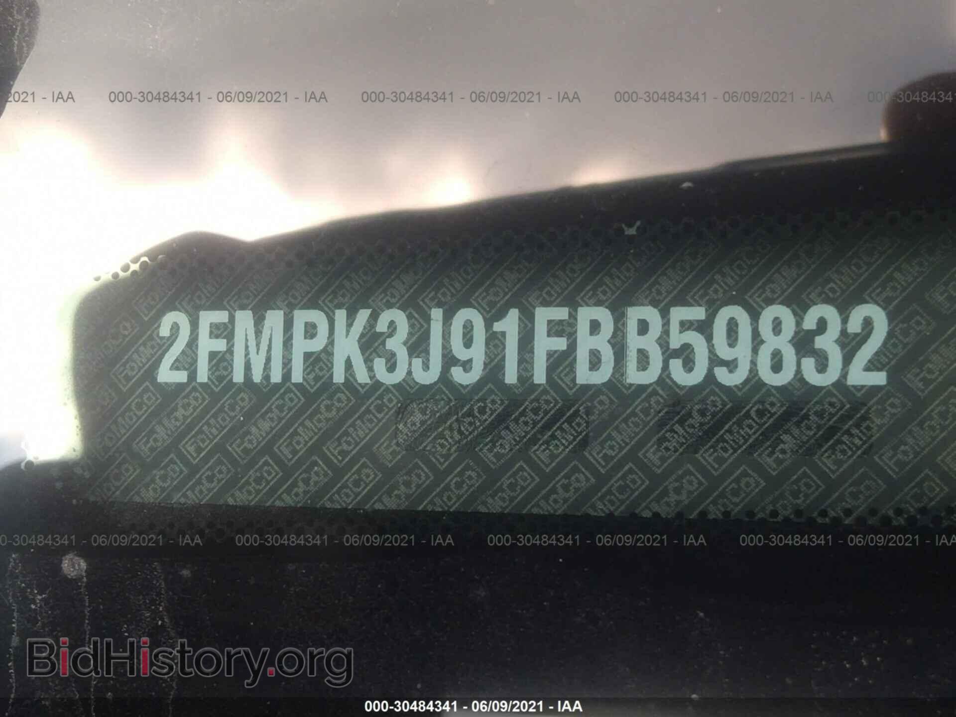 2015 FORD EDGE - VIN: 2FMPK3J91FBB59832 - Фото 9