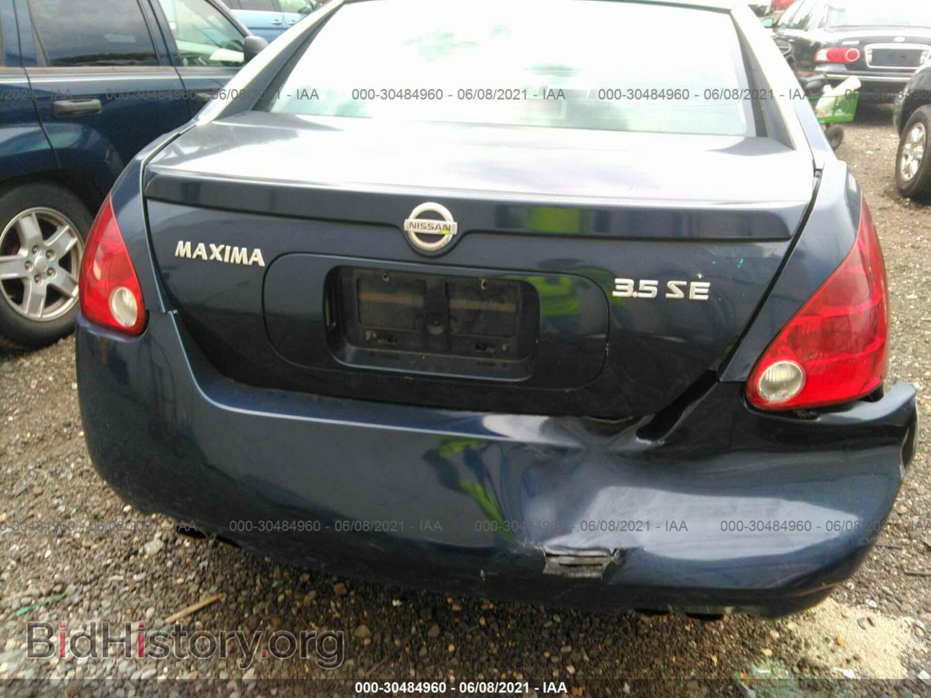 2006 NISSAN MAXIMA - VIN: 1N4BA41E96C815608 - Фото 6