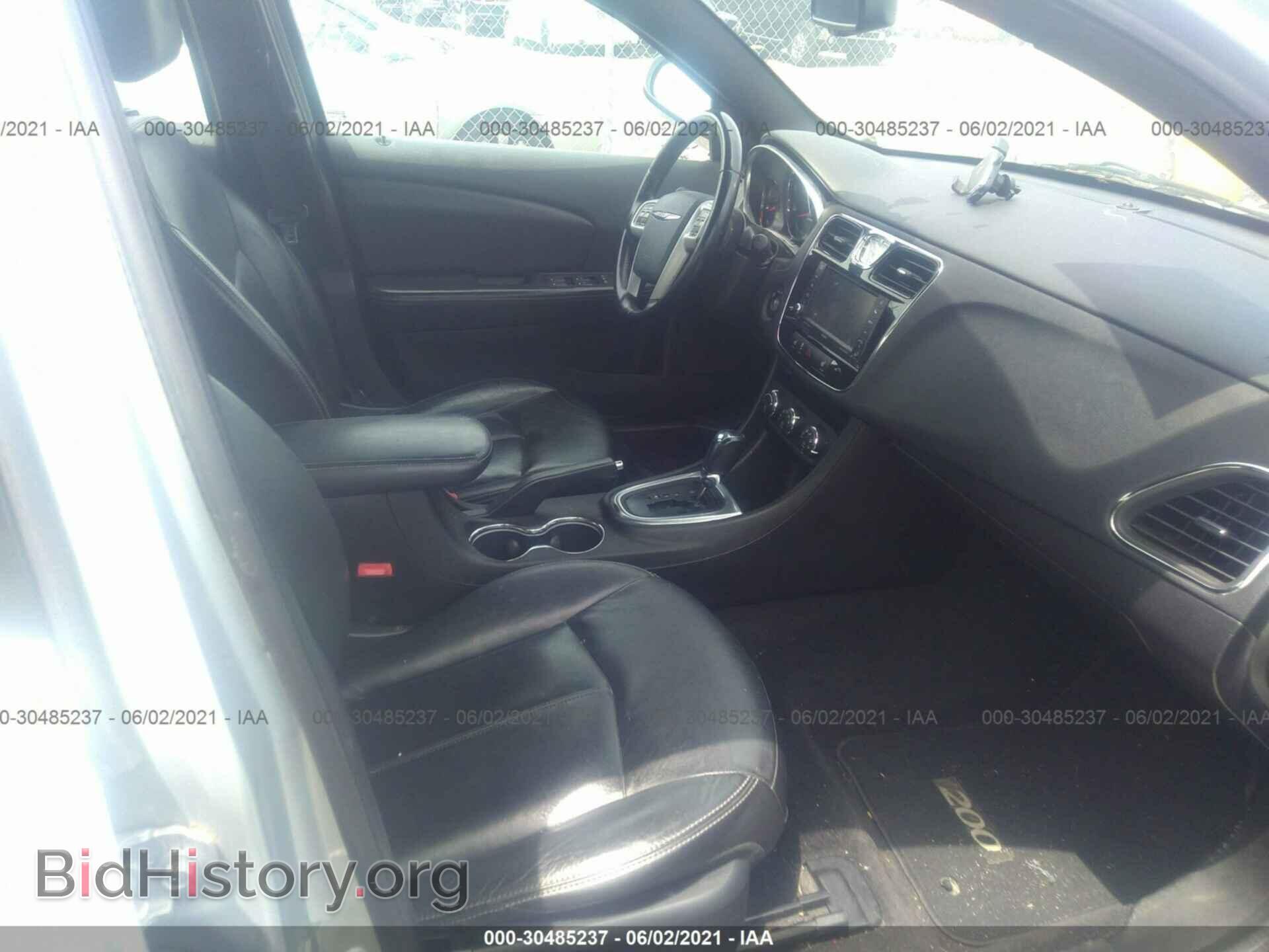 2012 CHRYSLER 200 - VIN: 1C3CCBCB4CN117007 - Фото 5