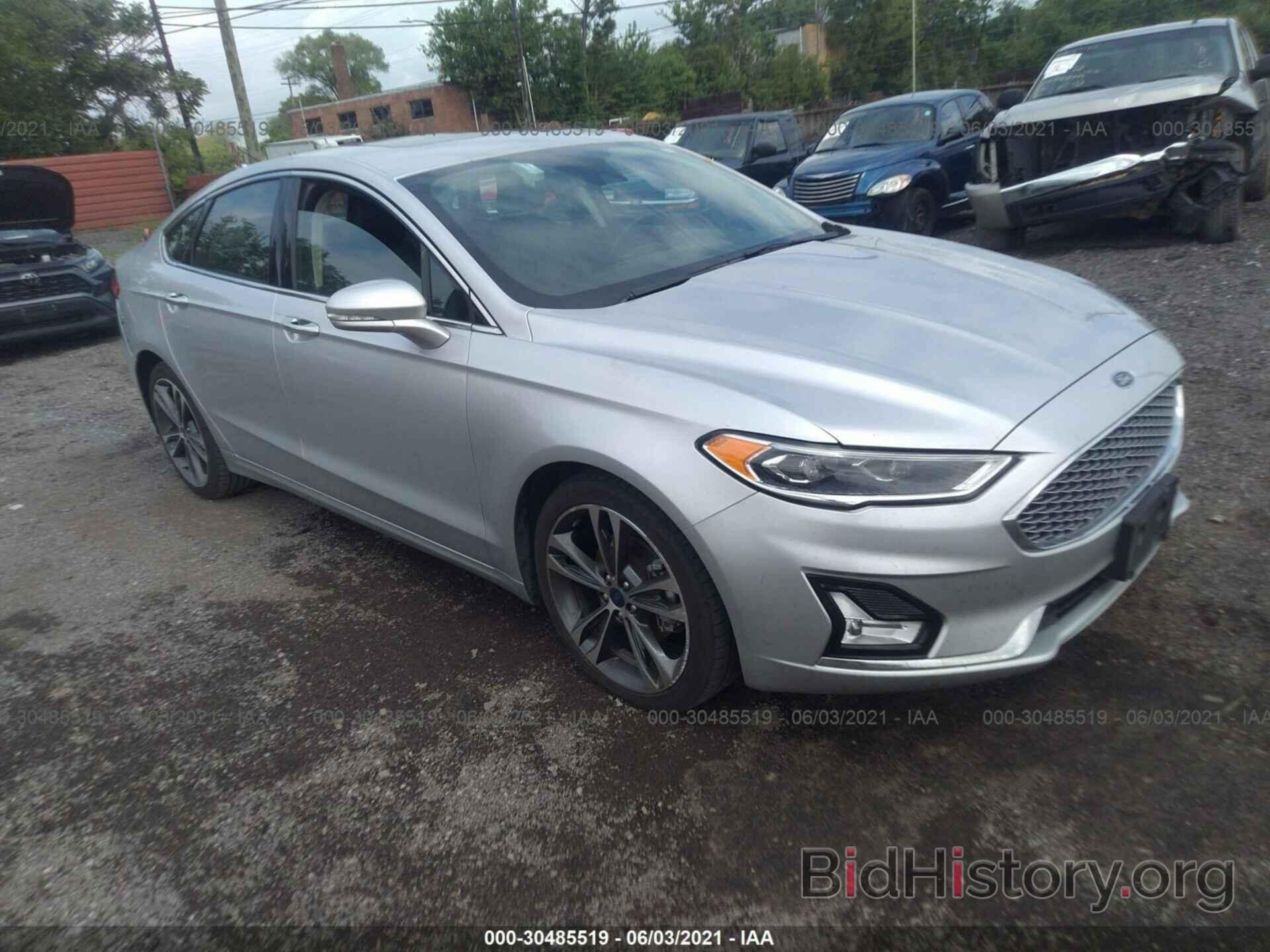 Photo 3FA6P0D95KR210763 - FORD FUSION 2019