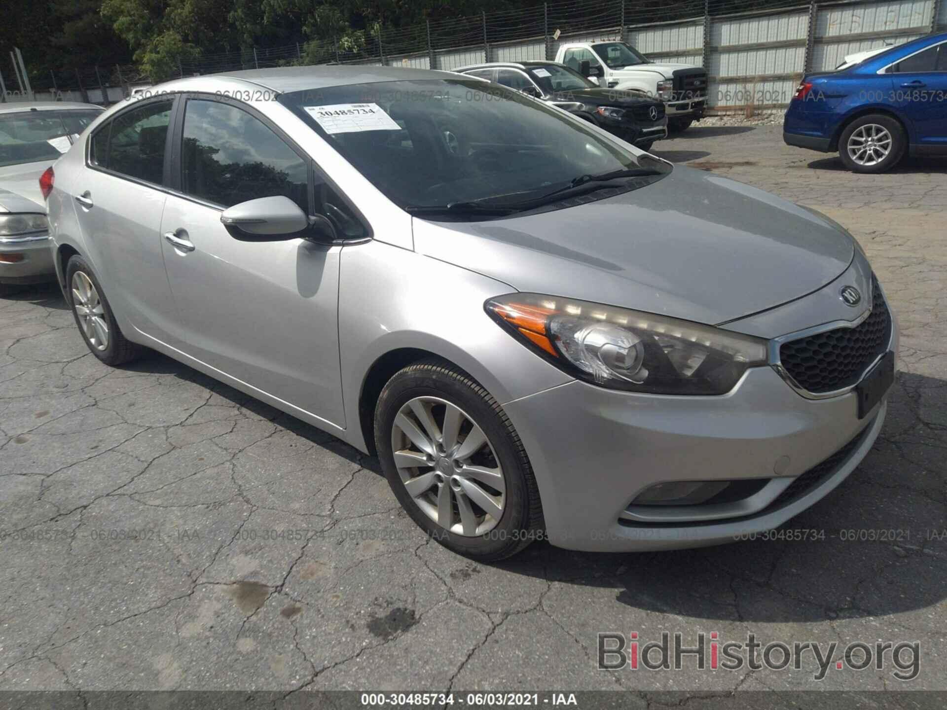 Photo KNAFX4A86E5049096 - KIA FORTE 2014