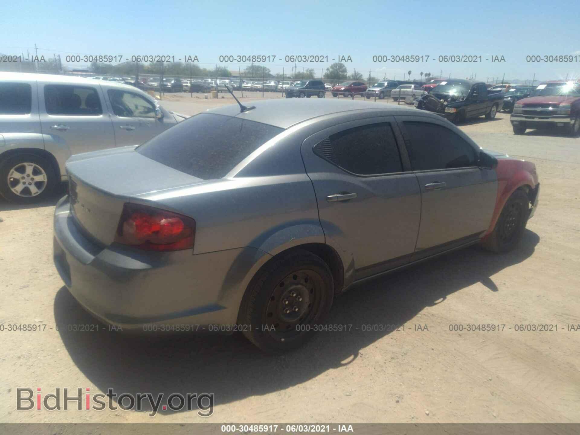 2011 DODGE AVENGER - VIN: 1B3BD4FB0BN606175 - Фото 4
