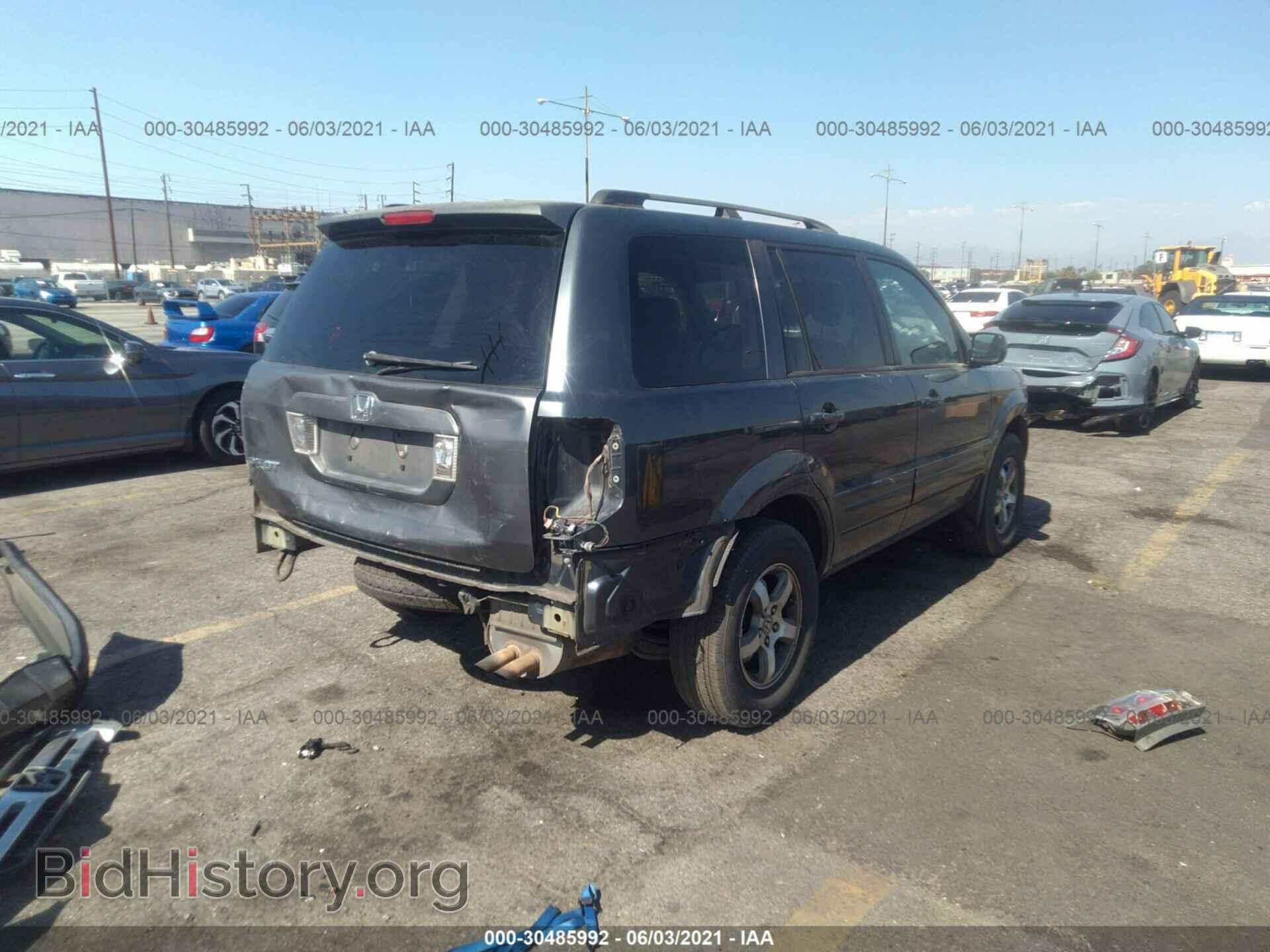 2006 HONDA PILOT - VIN: 5FNYF18686B020653 - Фото 4