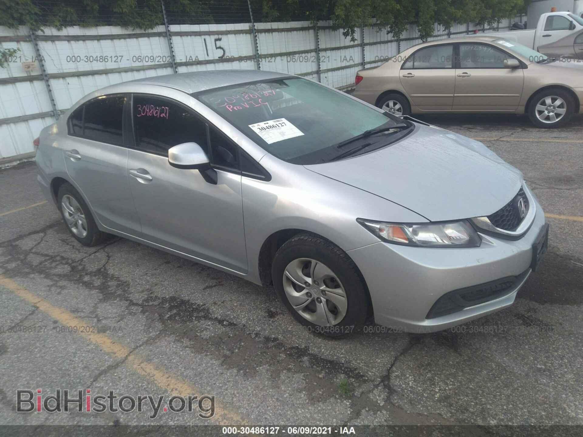 Photo 2HGFB2F5XDH561697 - HONDA CIVIC SDN 2013