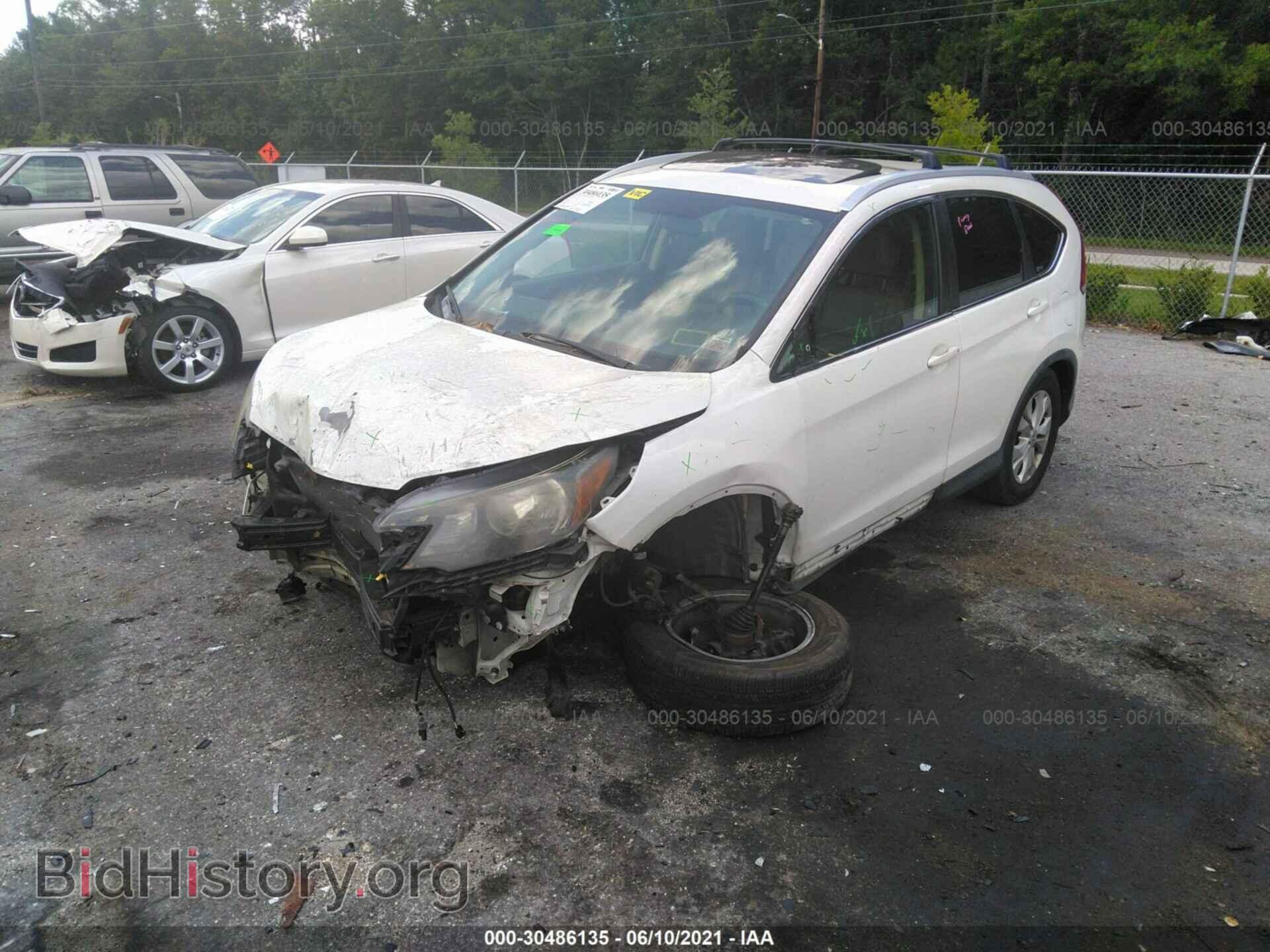 2012 HONDA CR-V - VIN: 5J6RM4H75CL048496 - Фото 2