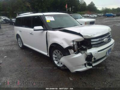2012 Ford FLEX SEL, белый — VIN 2FMGK5CCXCBD12109, IAAI