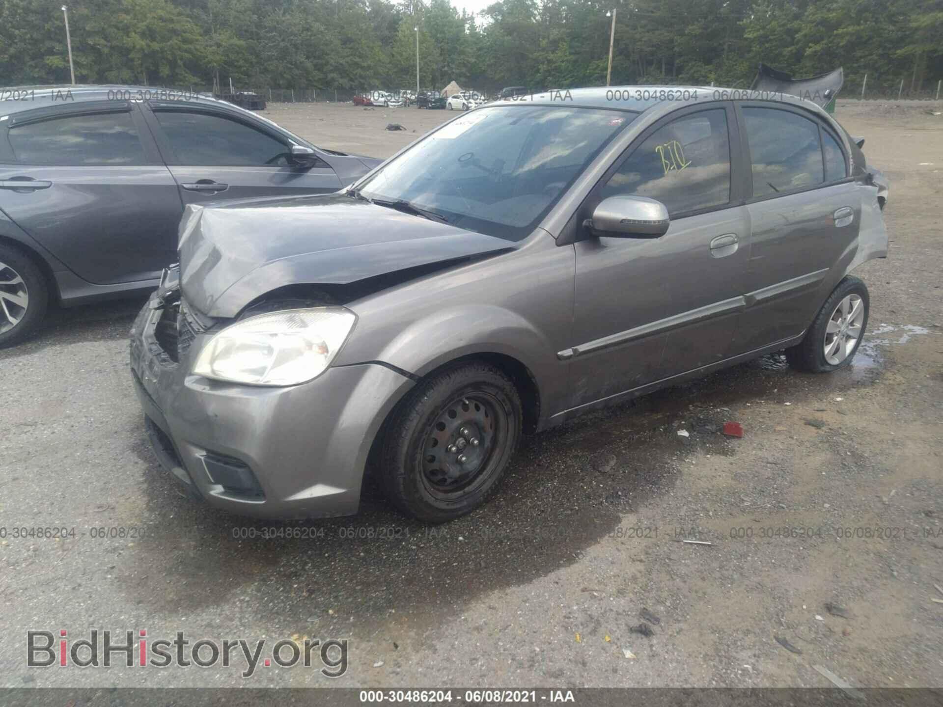 2011 KIA RIO - VIN: KNADH4A30B6922601 - Фото 2