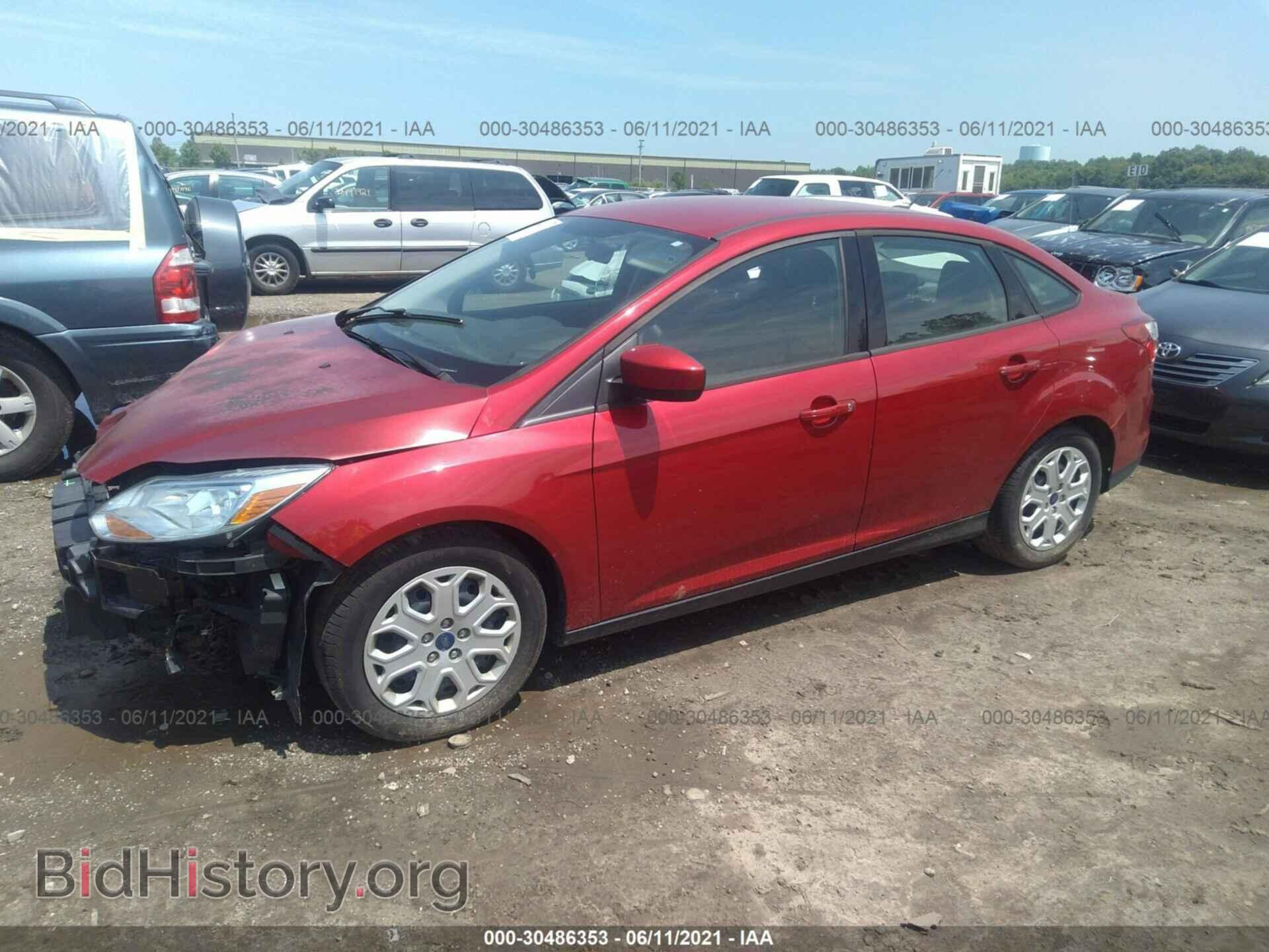2012 FORD FOCUS - VIN: 1FAHP3F26CL414837 - Фото 2