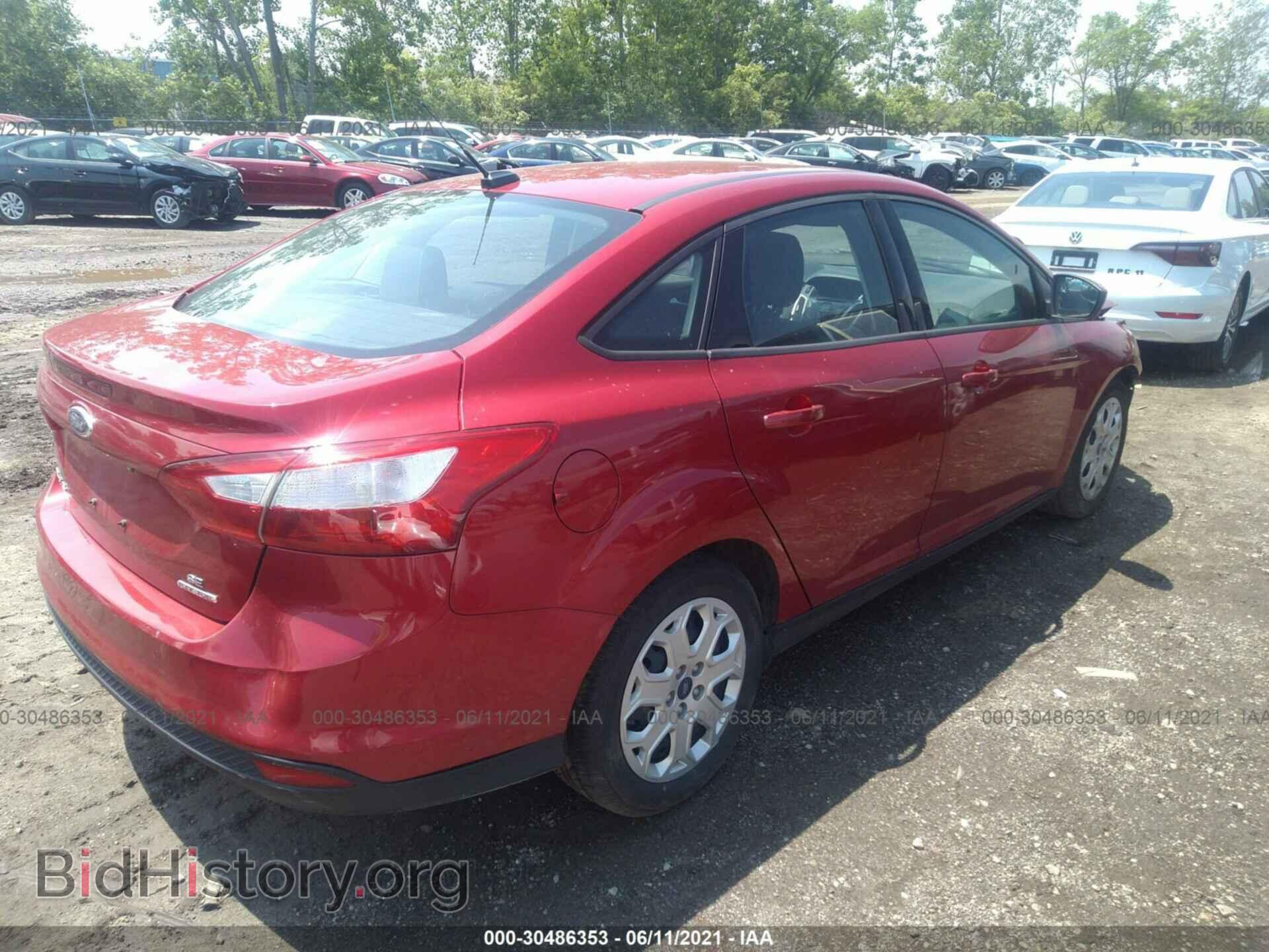 2012 FORD FOCUS - VIN: 1FAHP3F26CL414837 - Фото 4