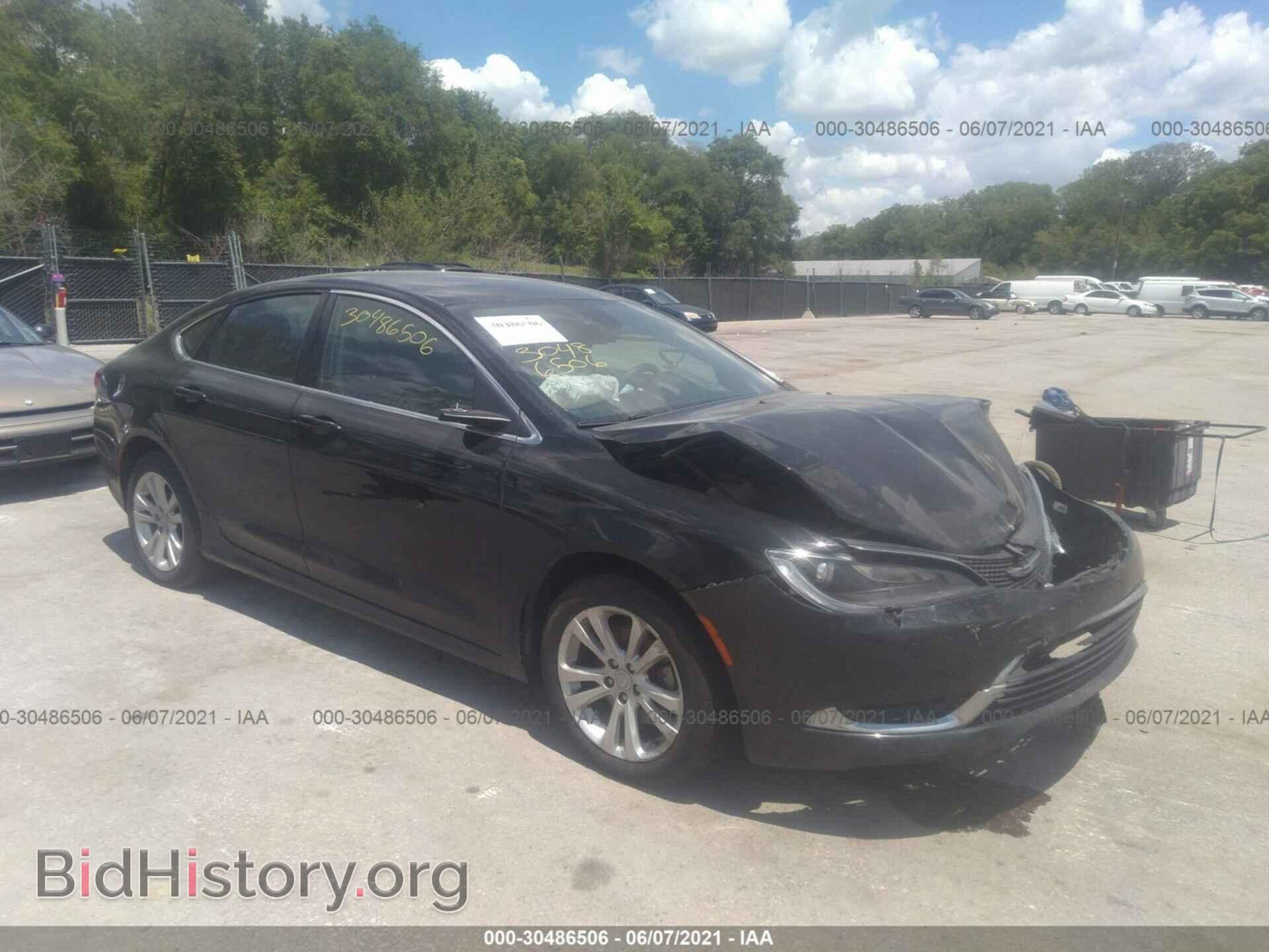 Фотография 1C3CCCAB6FN574138 - CHRYSLER 200 2015