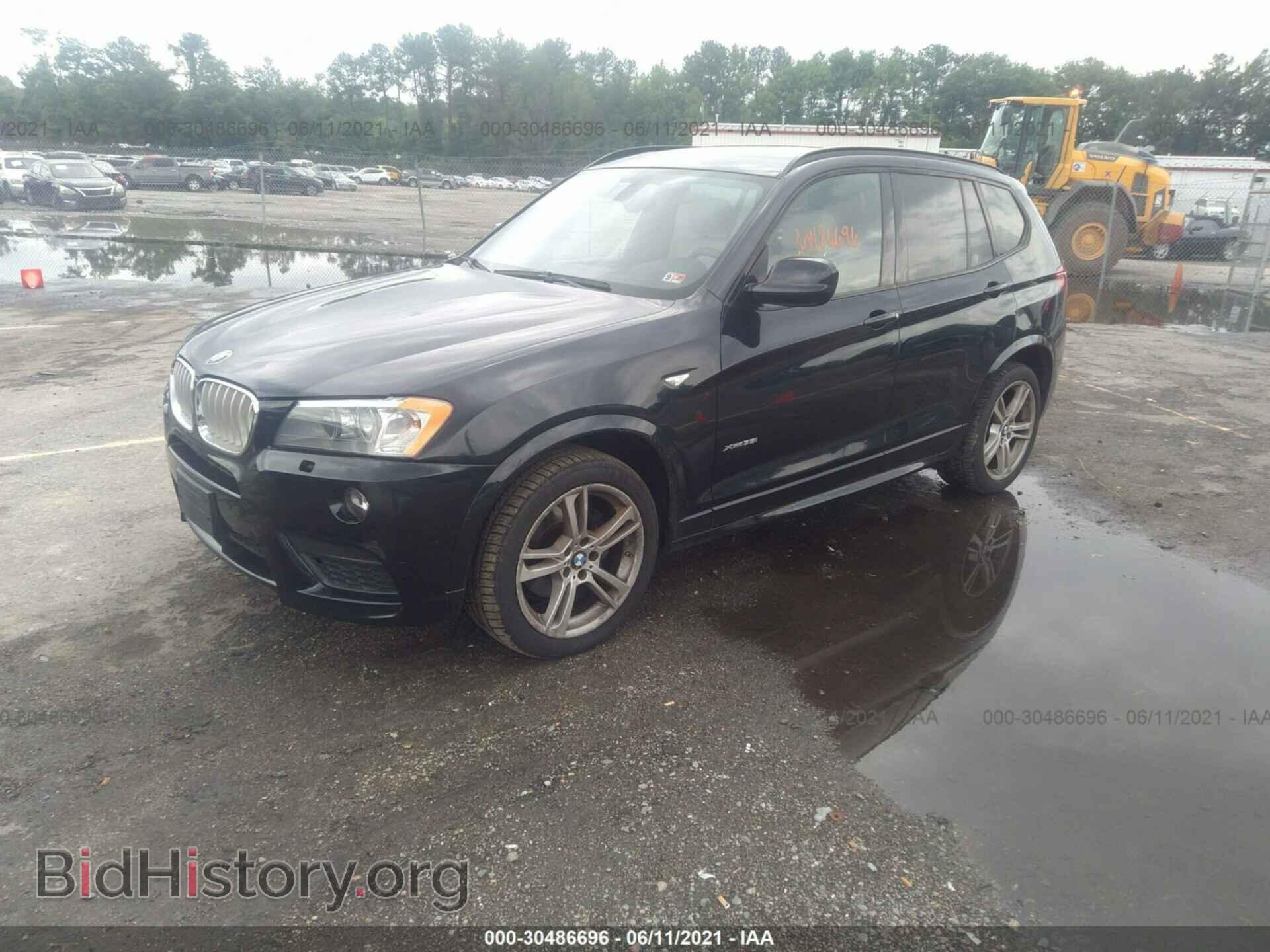 2012 BMW X3 - VIN: 5UXWX7C54CL975902 - Фото 2