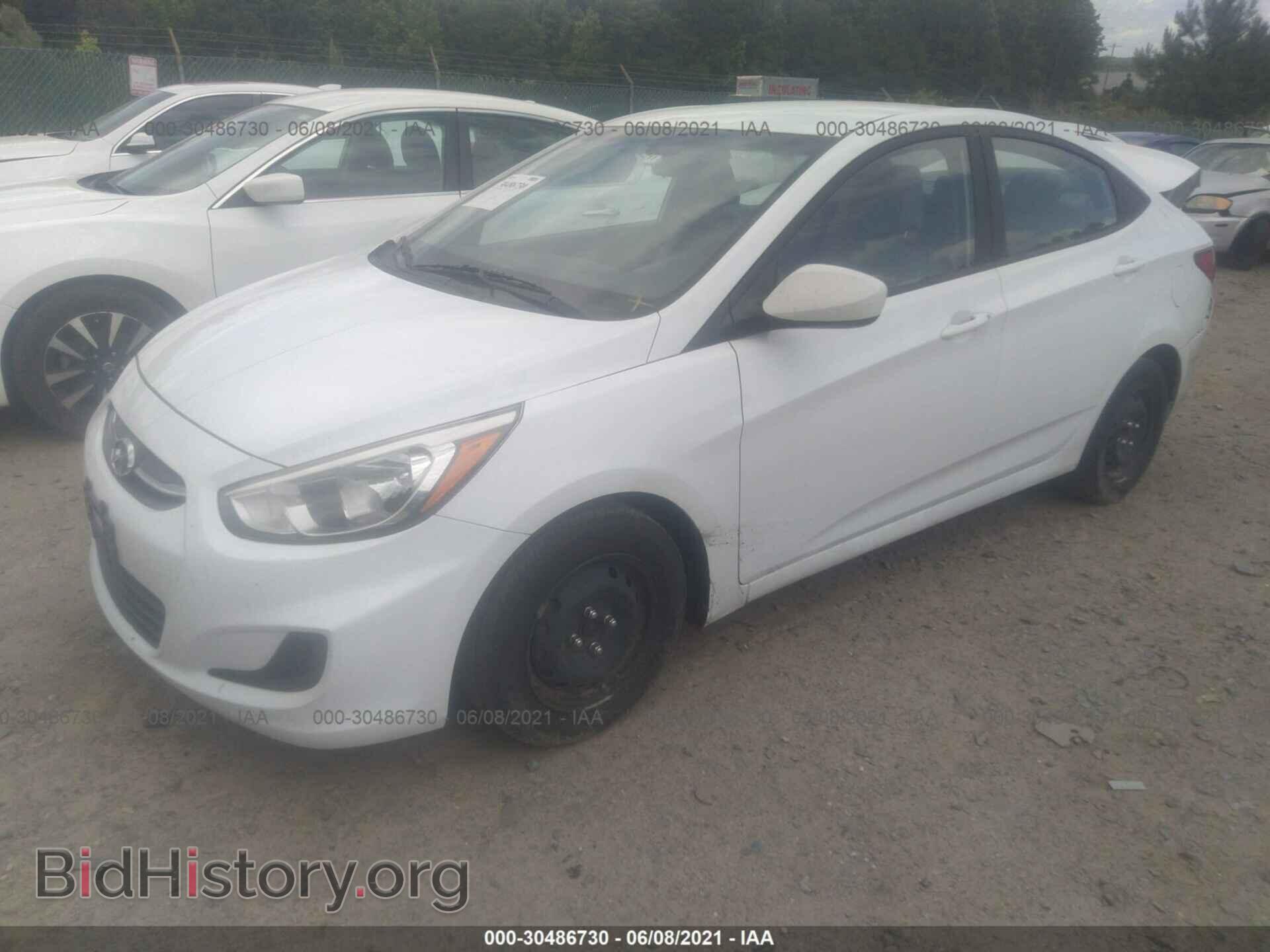 2016 HYUNDAI ACCENT - VIN: KMHCT4AE2GU102937 - Фото 2