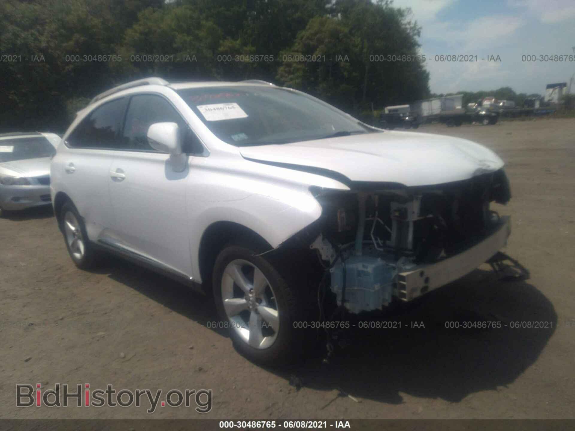 2011 LEXUS RX 350 - VIN: 2T2BK1BA9BC106384 - Фото 6
